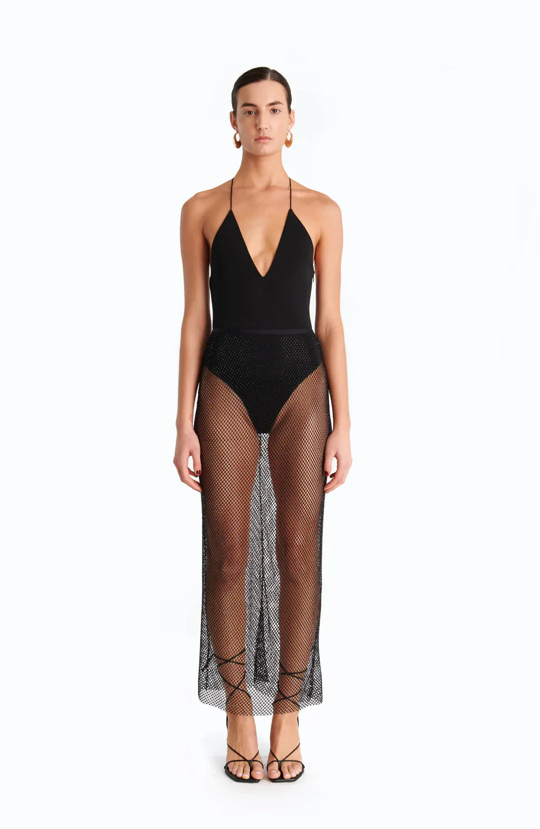 Ronny Kobo Simona Bodysuit in Black | Ronny Kobo