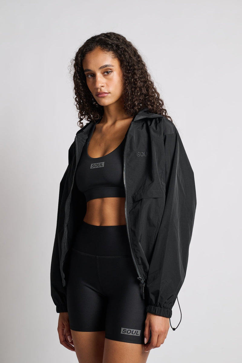 Cropped Windbreaker | Soul by SoulCycle