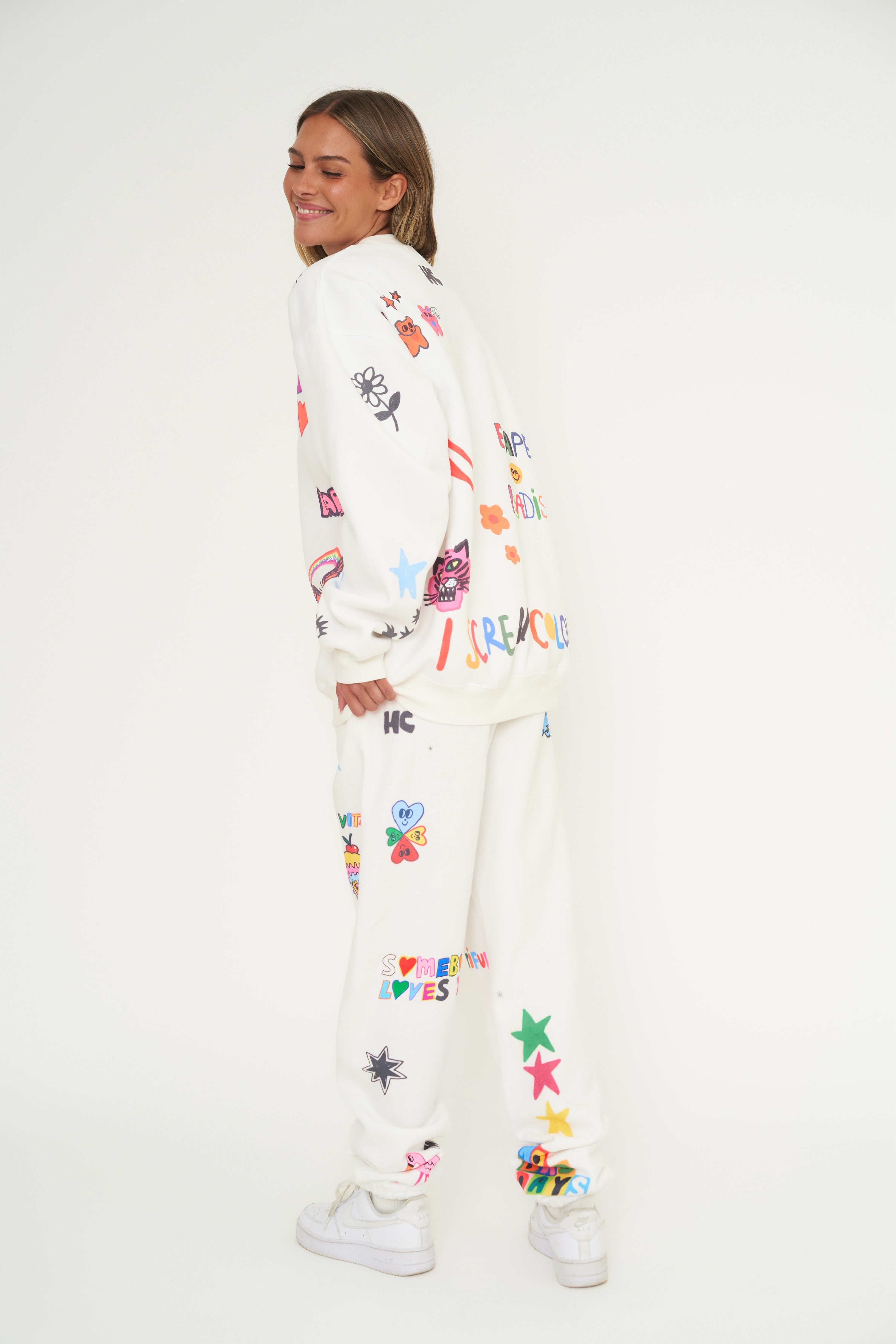 Mayfair x @iscreamcolour Somebody Loves You Crewneck