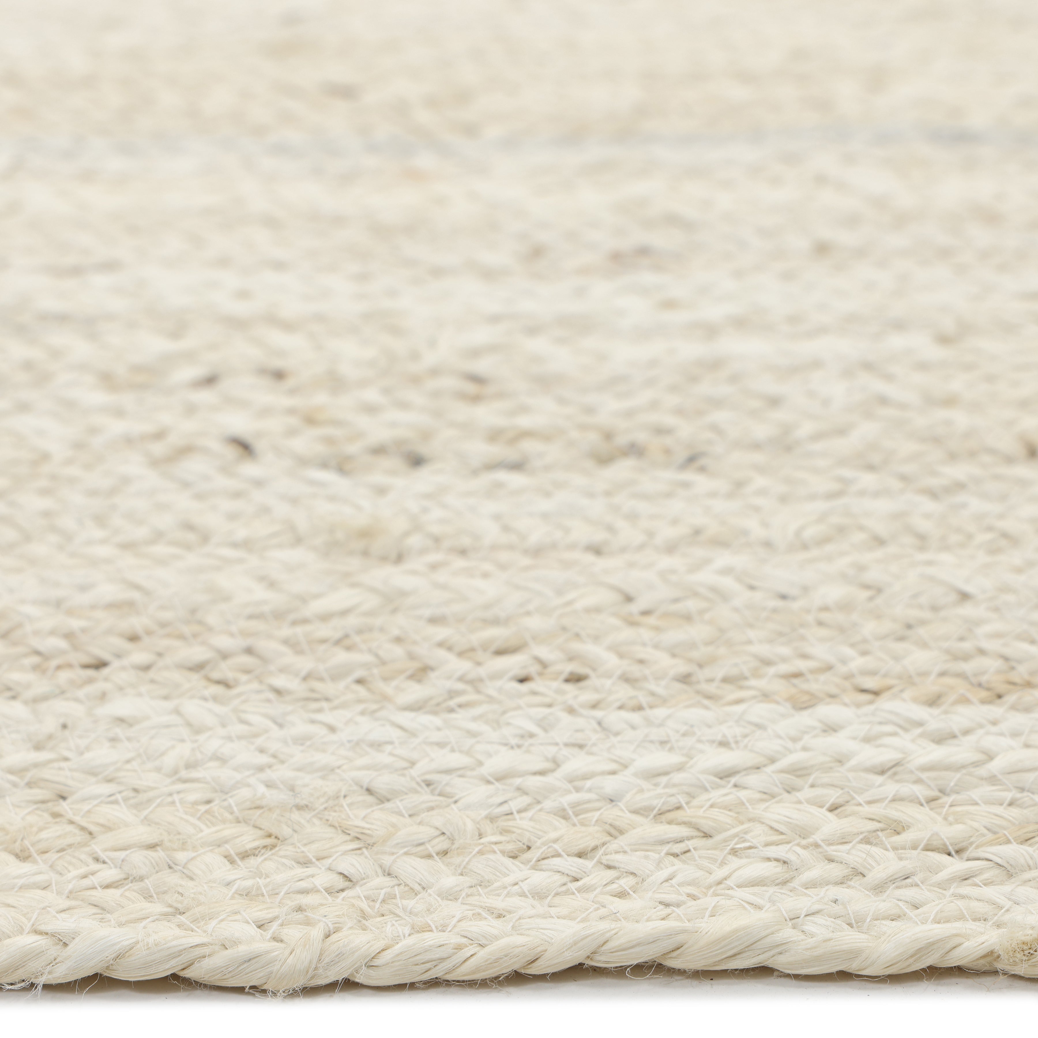 Avi Hand Woven Contemporary Solid Beige Area Rug