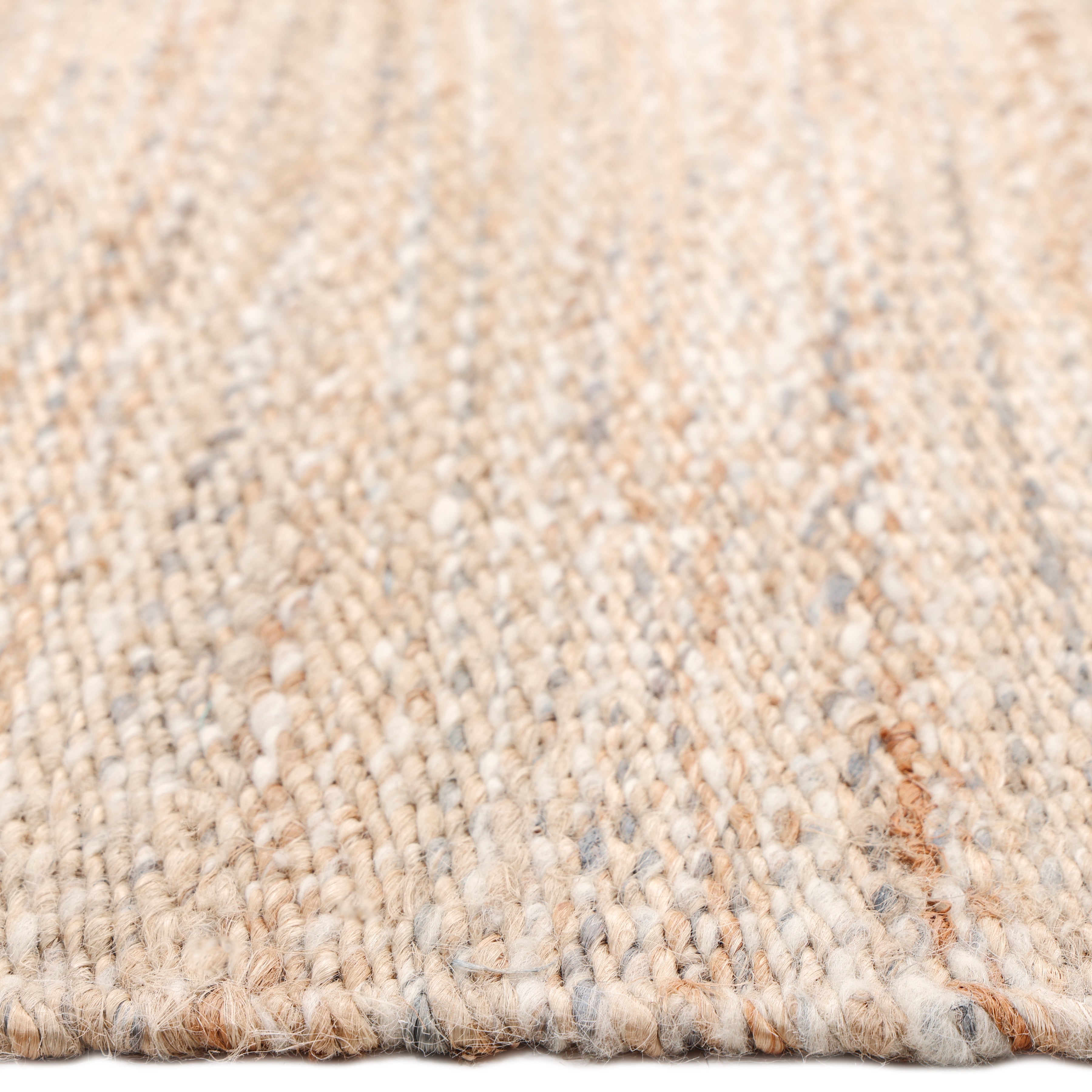 Lee Hand Woven Contemporary Solid Light Brown Area Rug