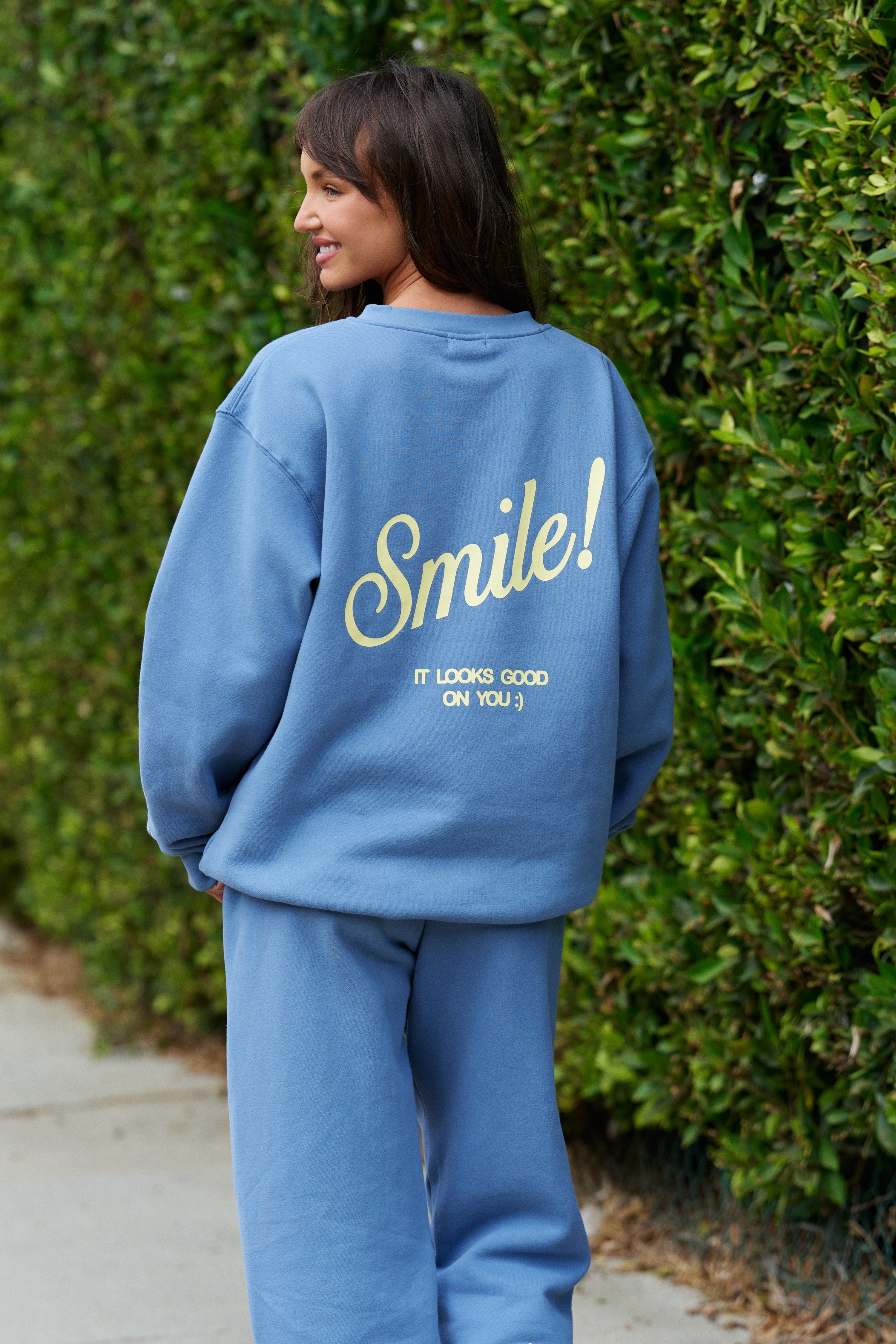Smile Oversized Henley