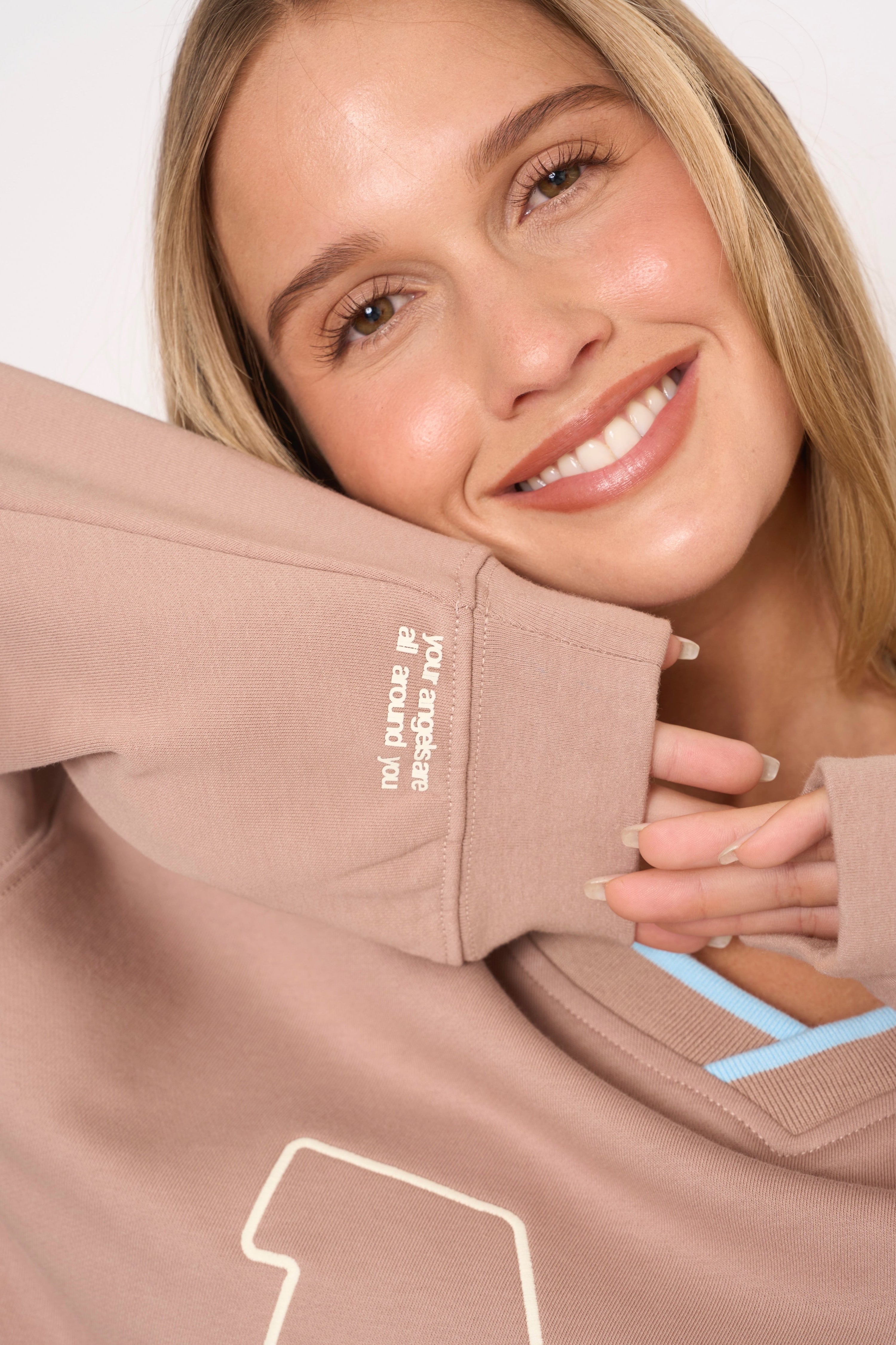 Mayfair Angels V-Neck Sweatshirt