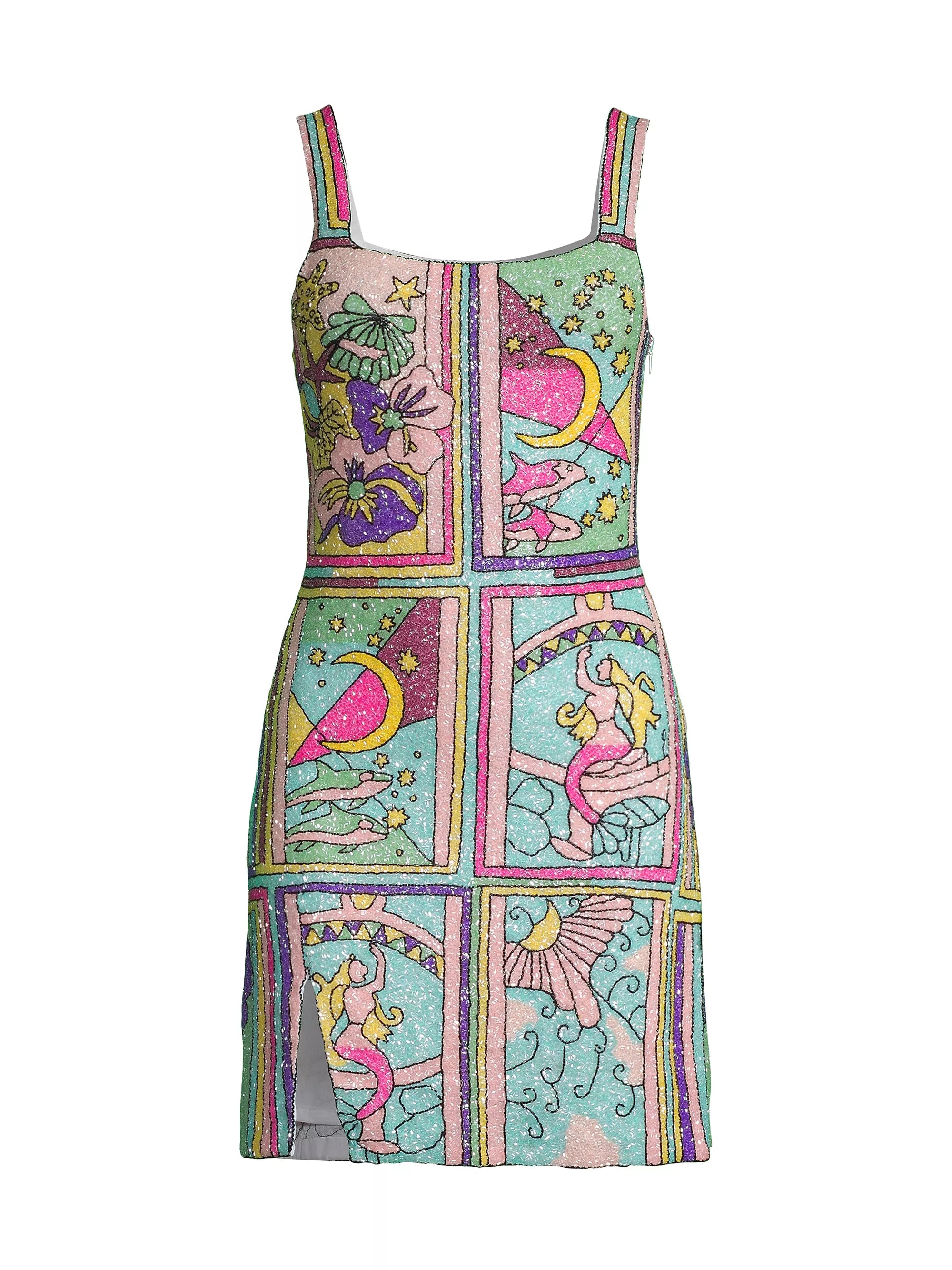 TALIA DRESS MERMAID | OCEANUS