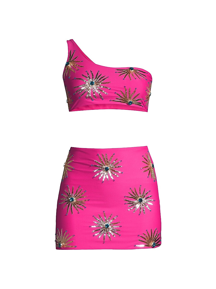Callie Co-Ord Set | Fuschia