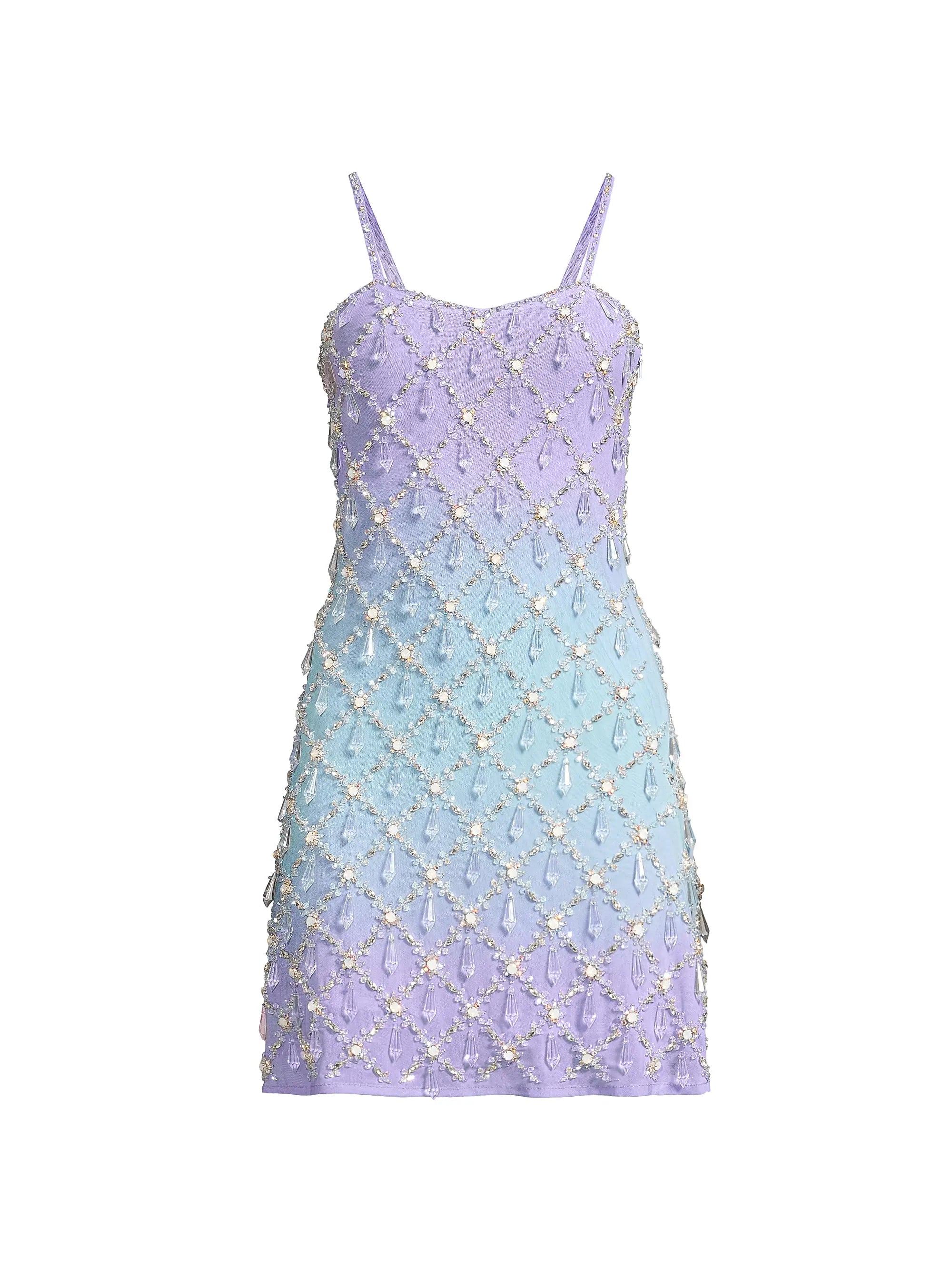 Arabella Mini Dress | Purple Ombre