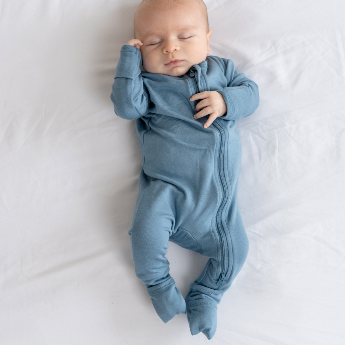 Baby Bamboo Pajamas w/ DreamCuffs - Master 1/15/23