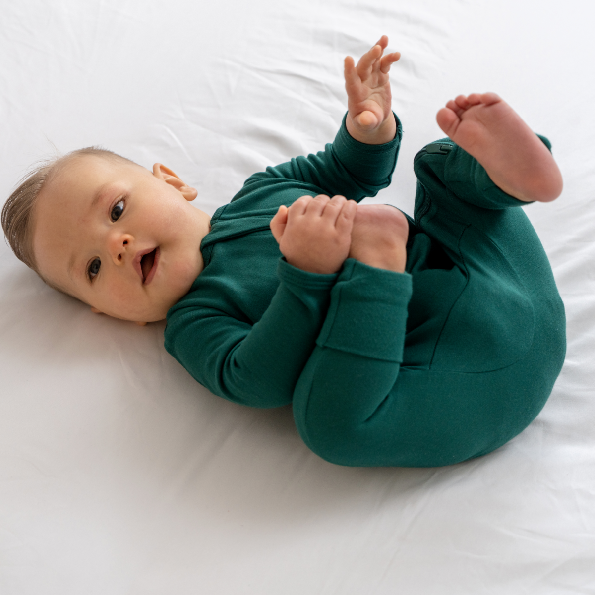 Baby Bamboo Pajamas w/ DreamCuffs - Master 1/15/23