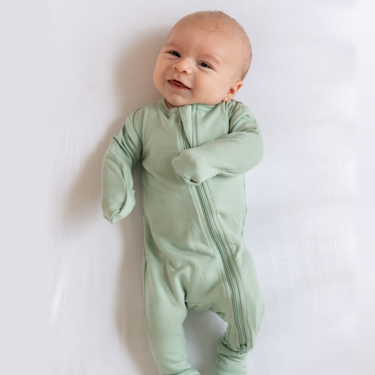 Infant Bamboo Pajamas w/ DreamCuffs™