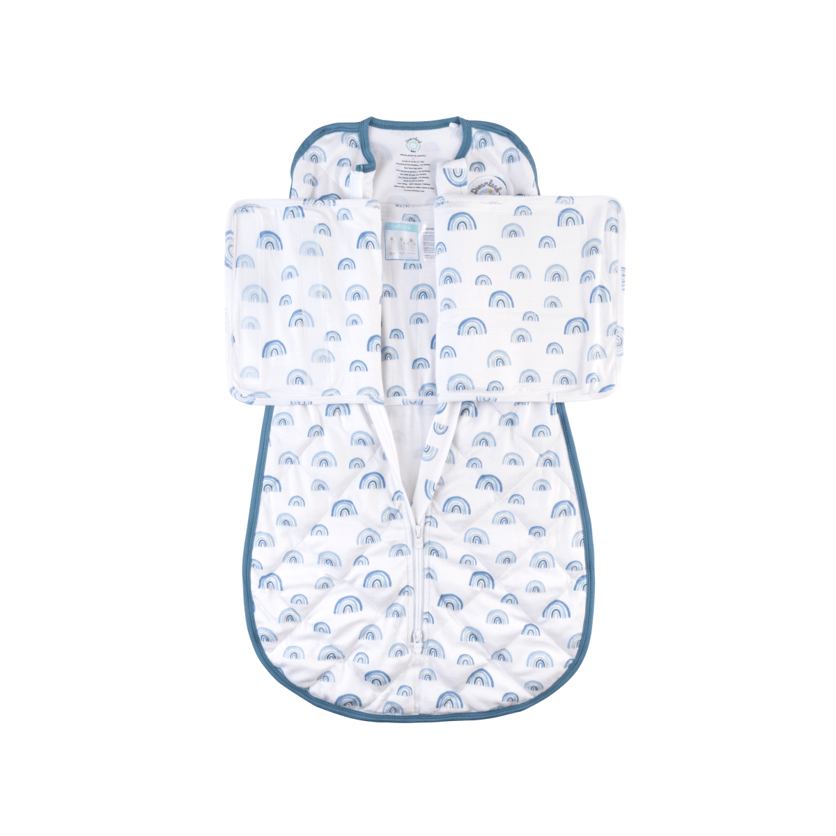 Dream Weighted Sleep Swaddle - Blue Rainbow