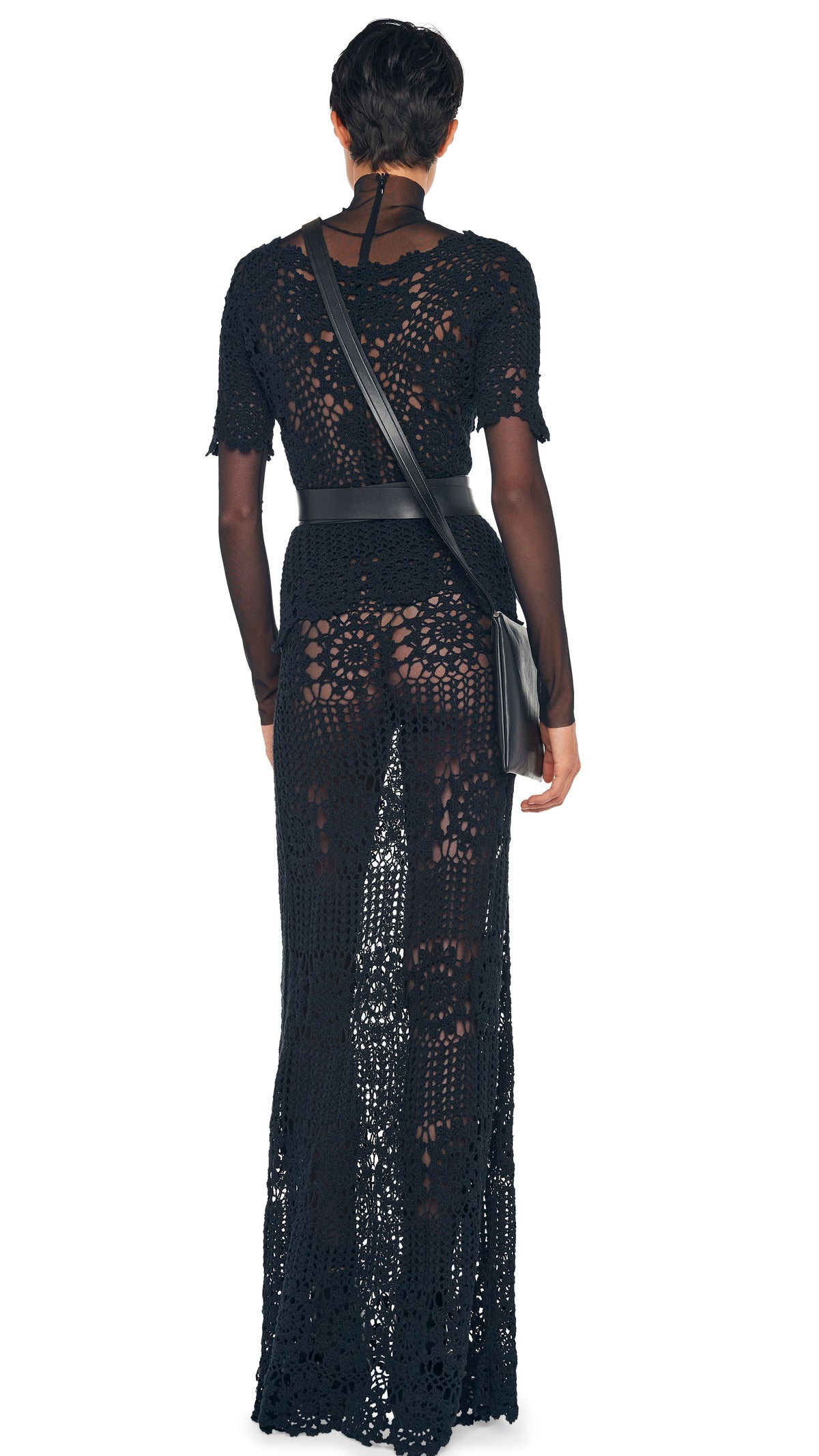CROCHET LONG SKIRT