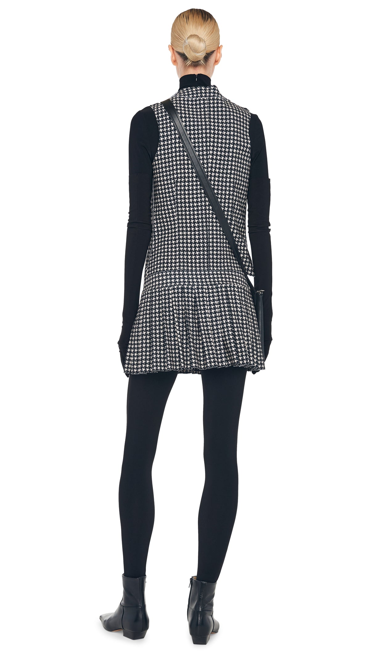 PLEATED MINI SKIRT