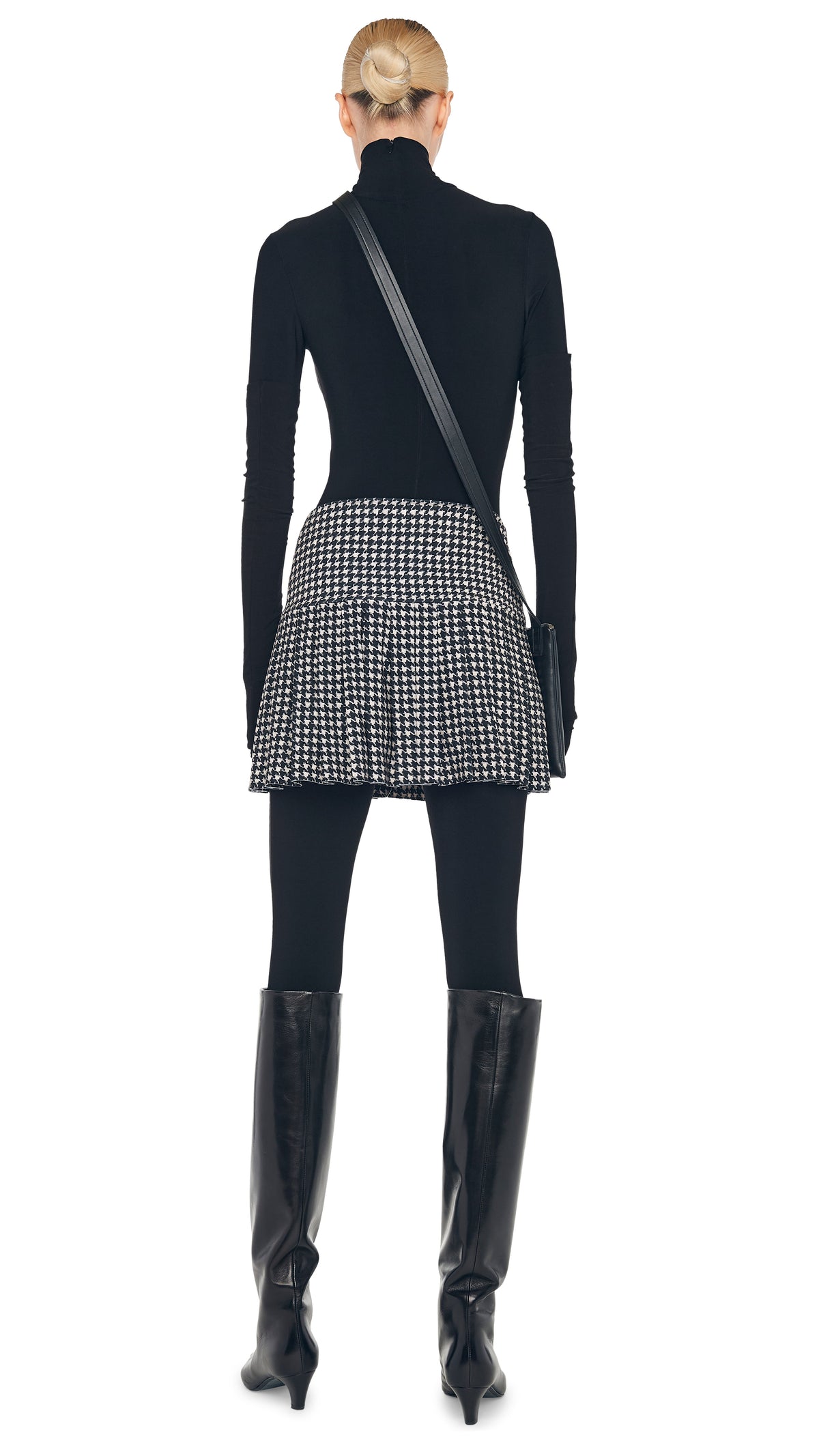 PLEATED MINI SKIRT