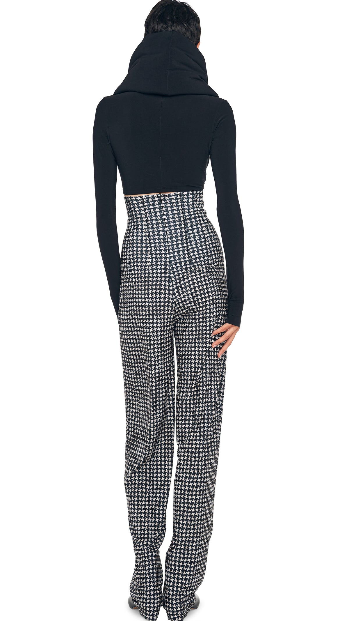 HIGH WAIST TAILORED PLEAT PANT
