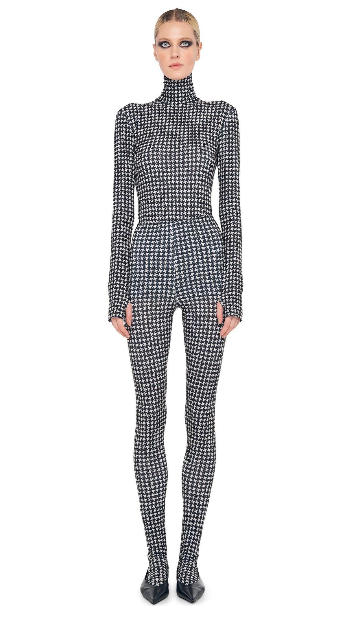 SLIM FIT LONG SLEEVE TURTLE TOP