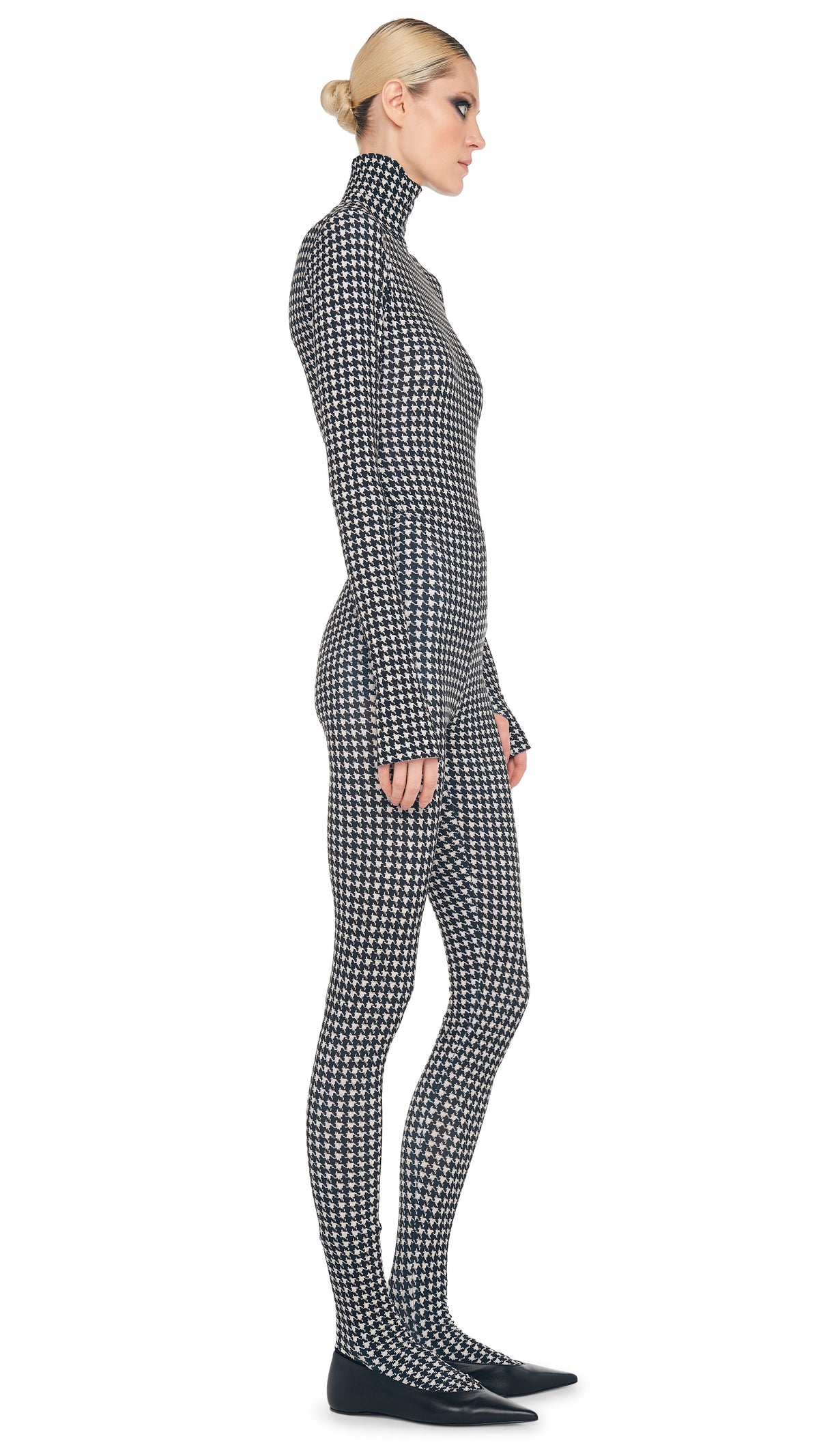 SLIM FIT LONG SLEEVE TURTLE TOP