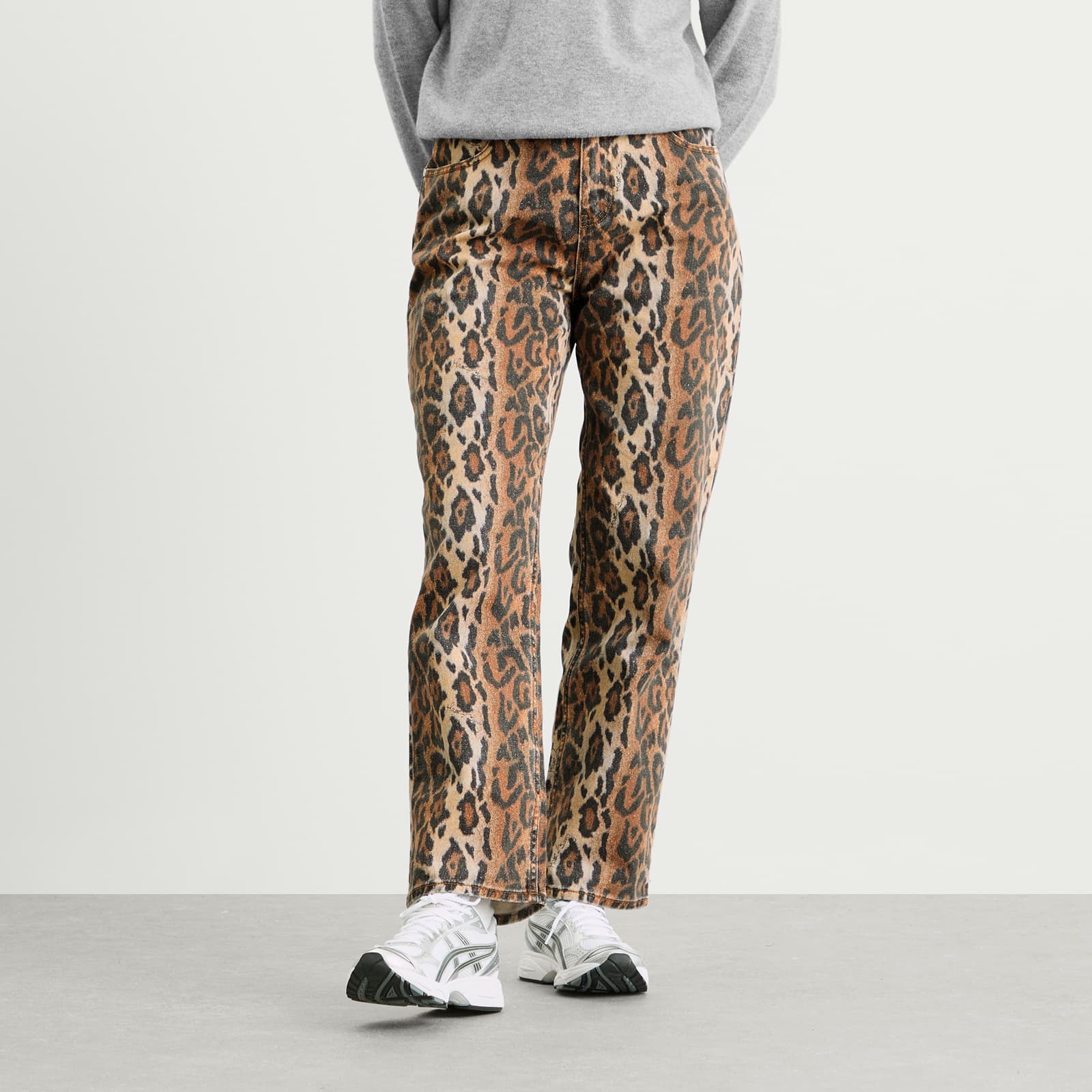 Leopard Jessie Denim