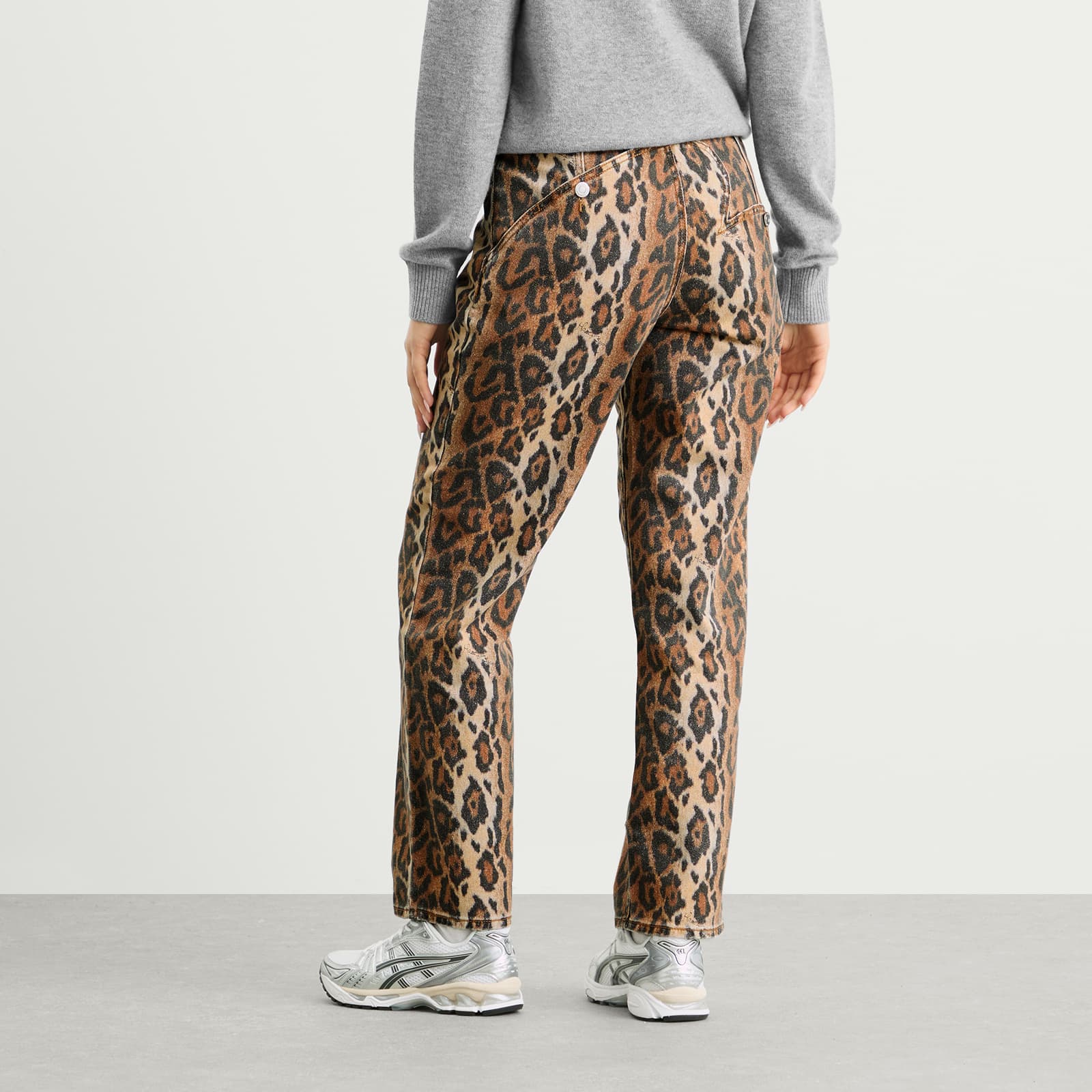 Leopard Jessie Denim