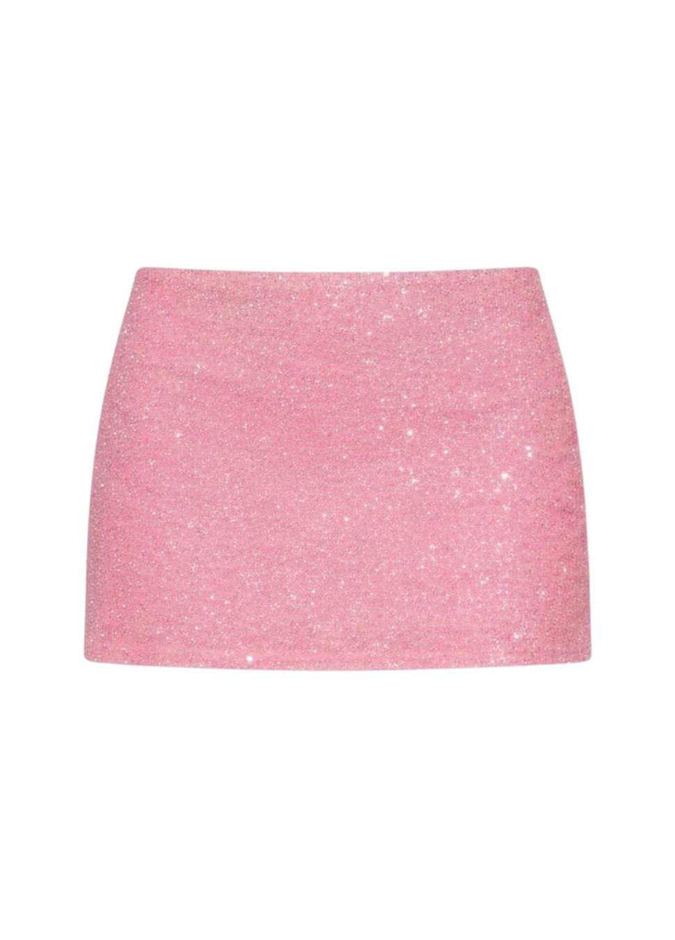 Marie Hand Beaded Premium Co Ord Mini Skirt Multi Colour Pink