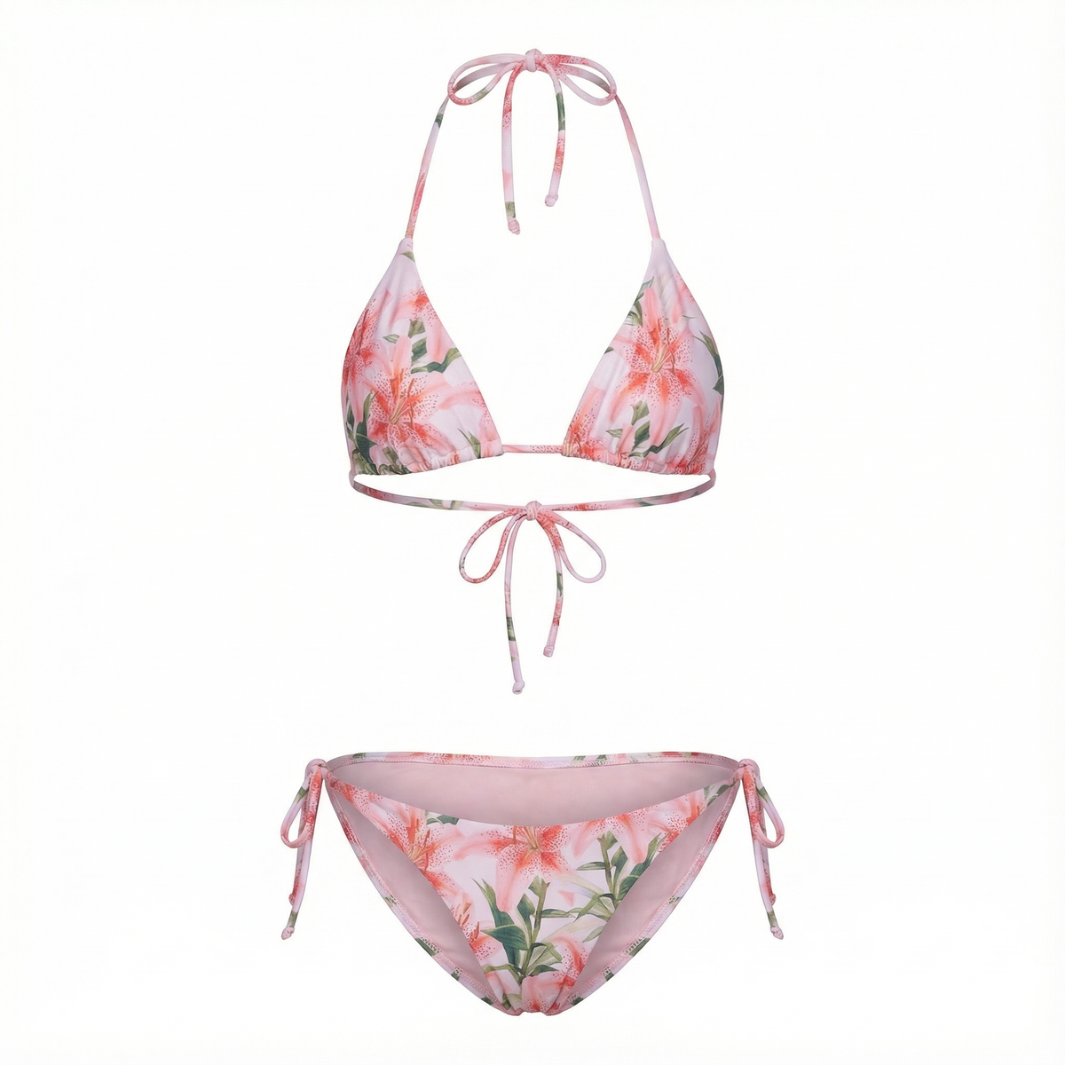 Fifi Printed Bikini Top