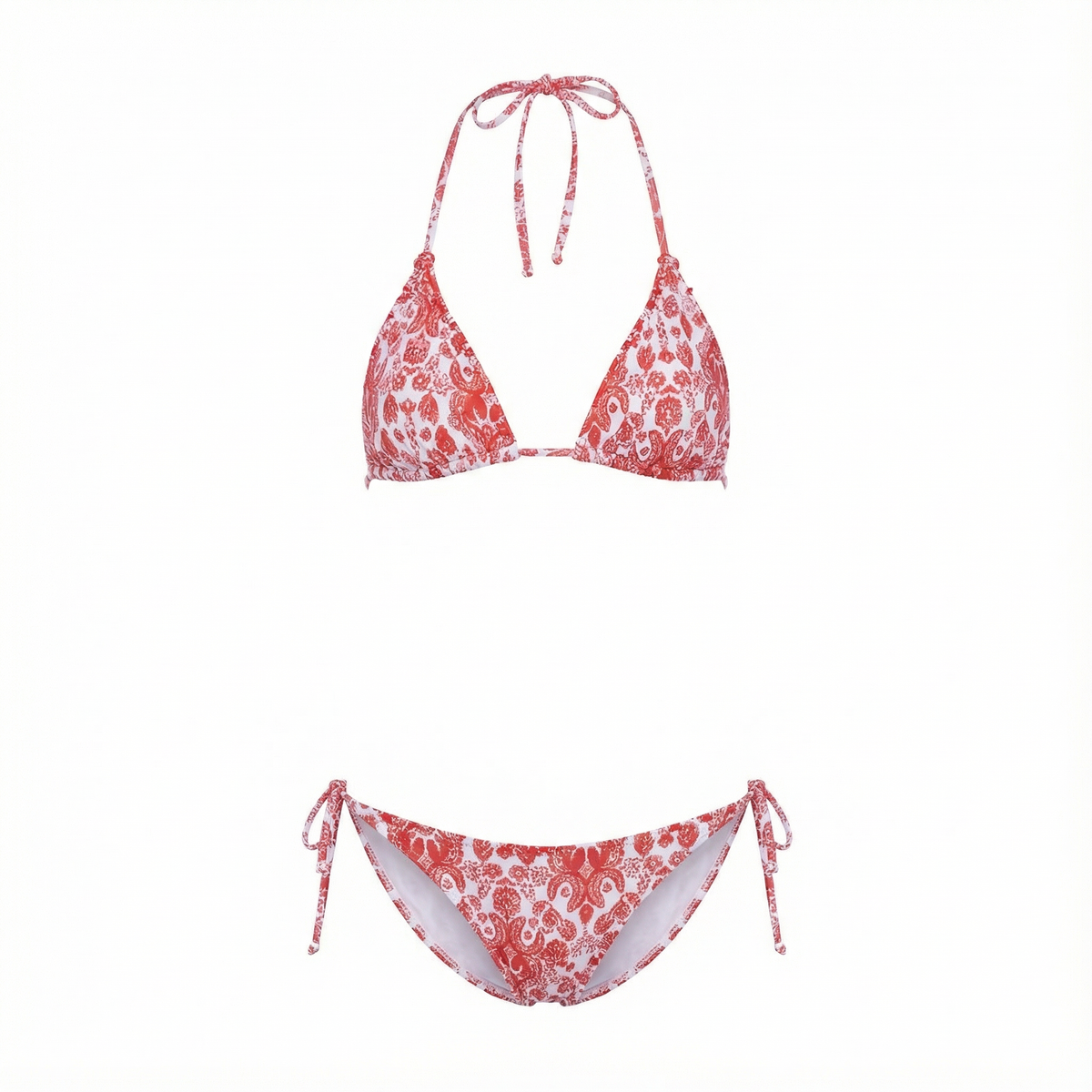 Fifi Printed Bikini Top