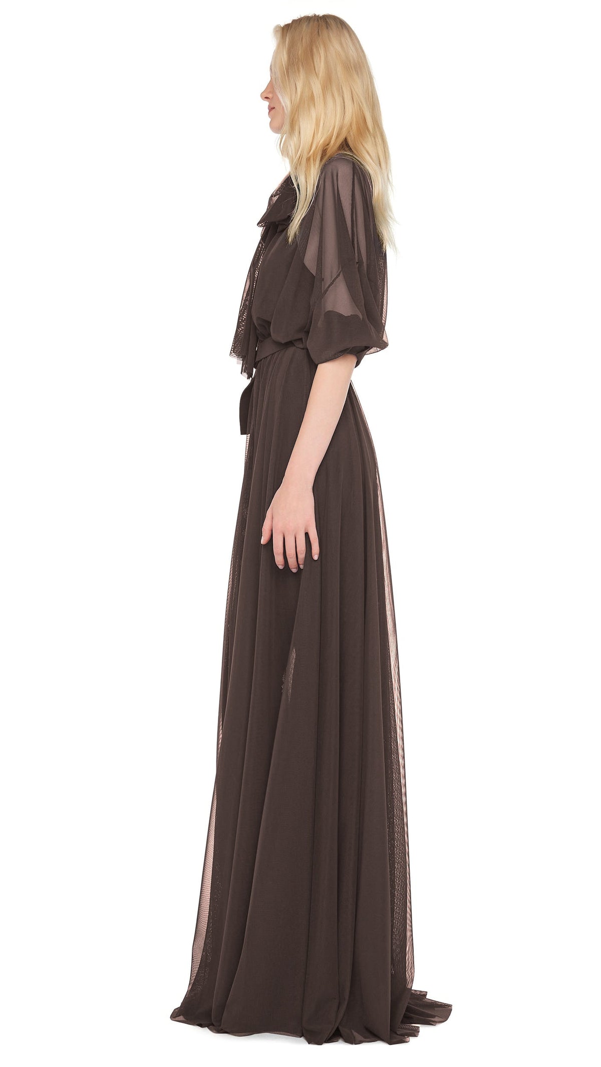 SUPER OS BF NK SHIRT GOWN W/ BOW
