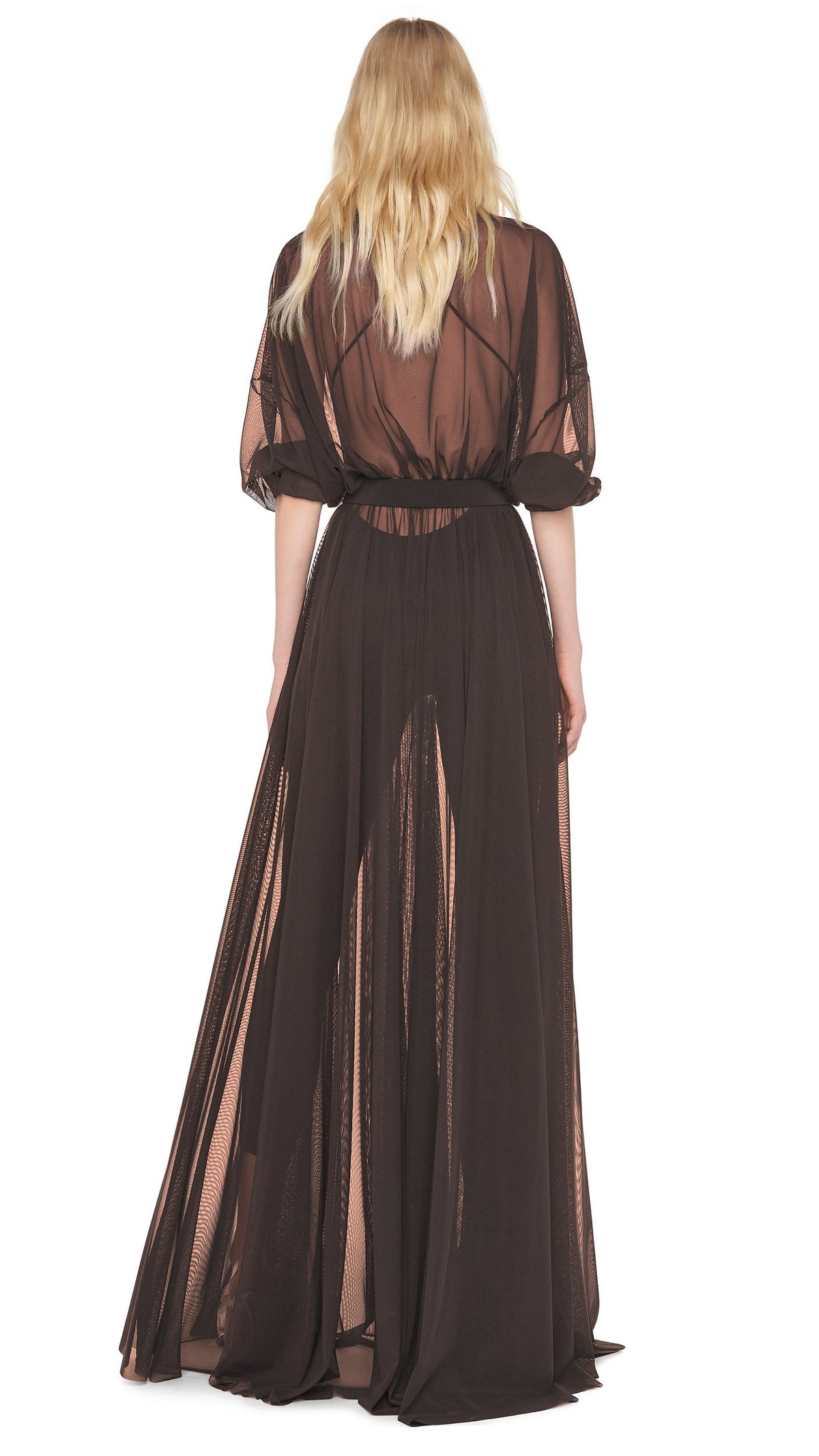 SUPER OS BF NK SHIRT GOWN W/ BOW