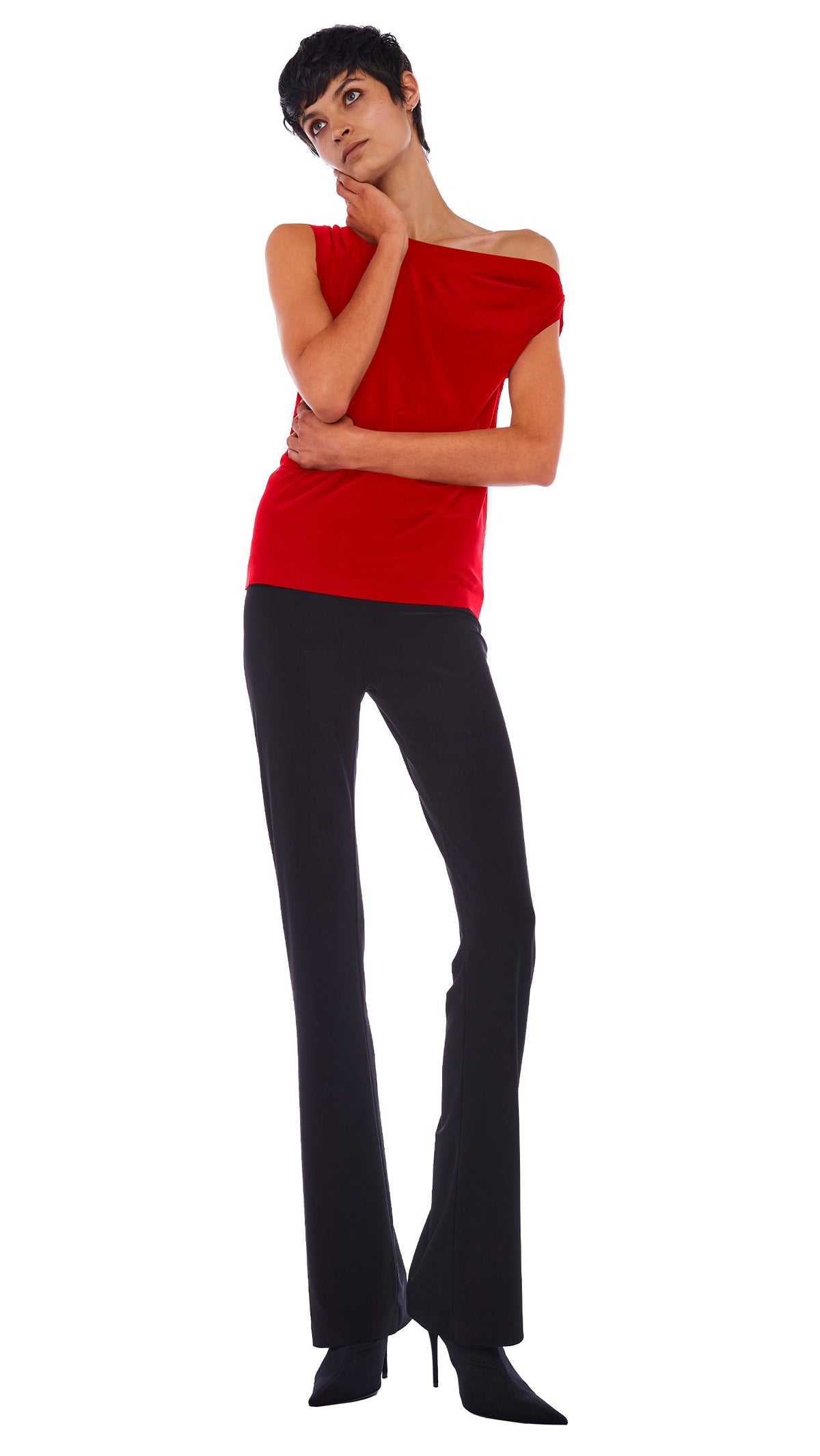 DROP SHOULDER TOP