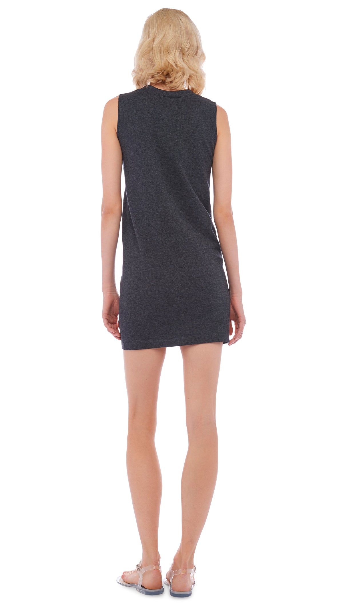 SLEEVELESS TAILORED MINI DRESS