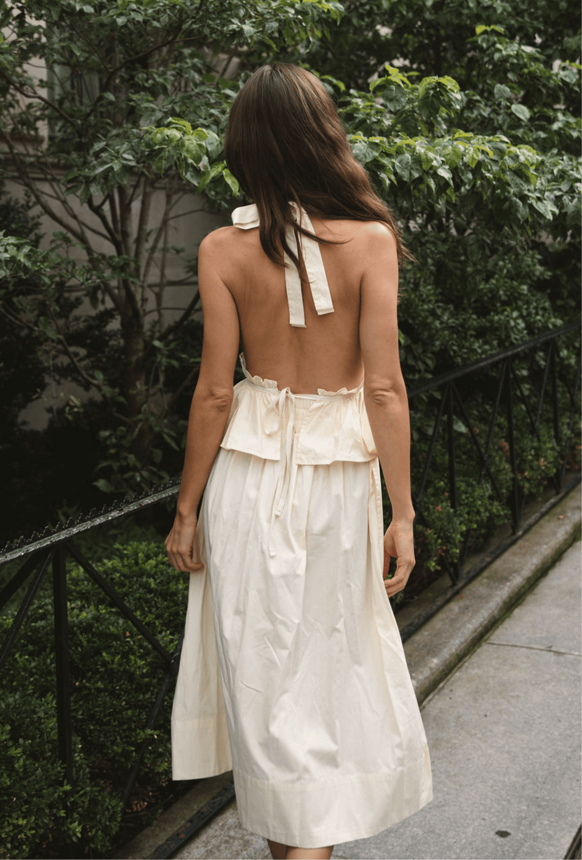 The Violet Top in Butter Yellow