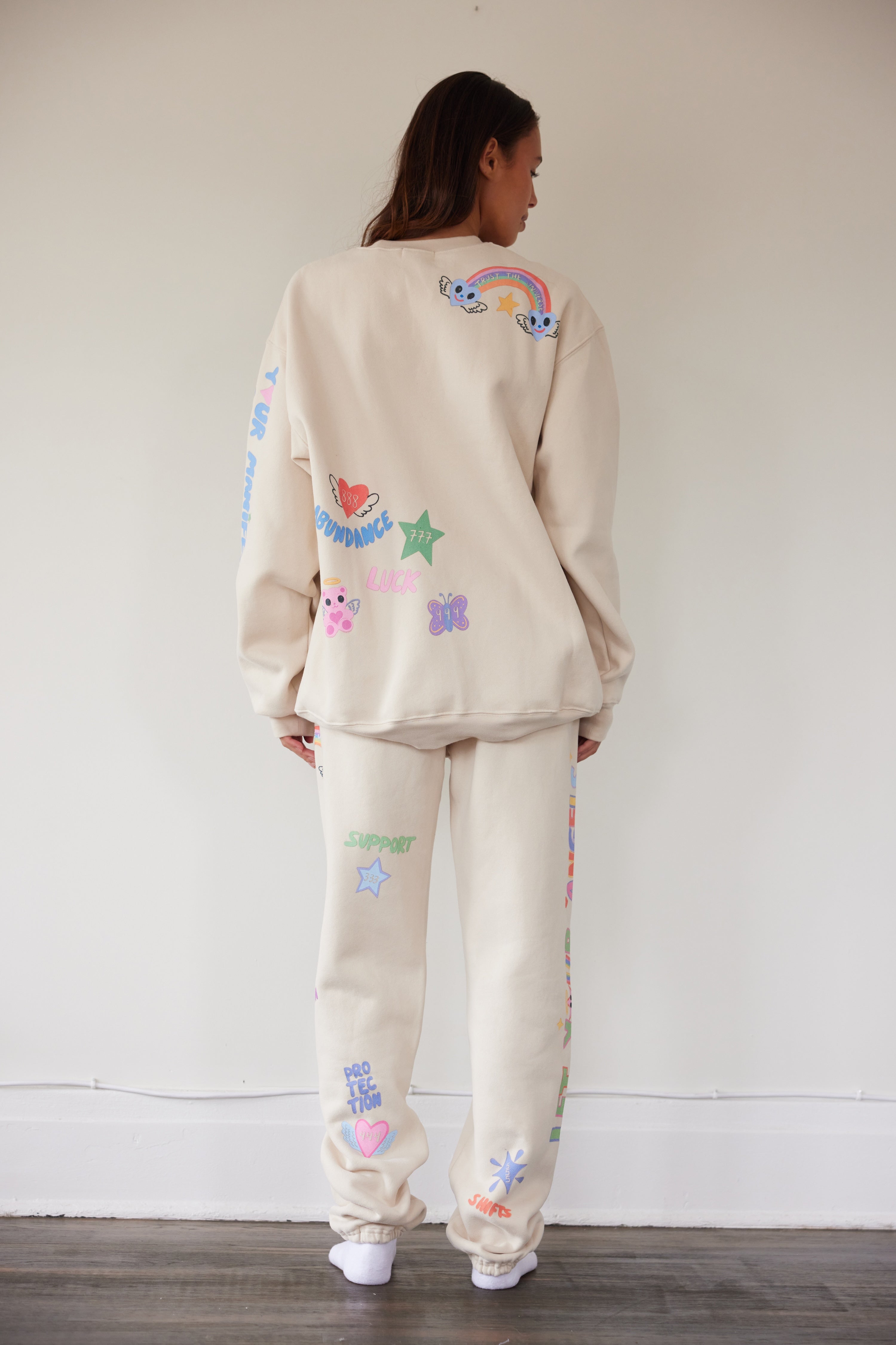 Mayfair x @iscreamcolour Angel Numbers Cloud Sweatpants