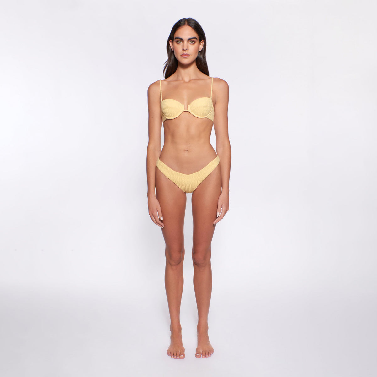 Shelley Textured Bikini Bottom