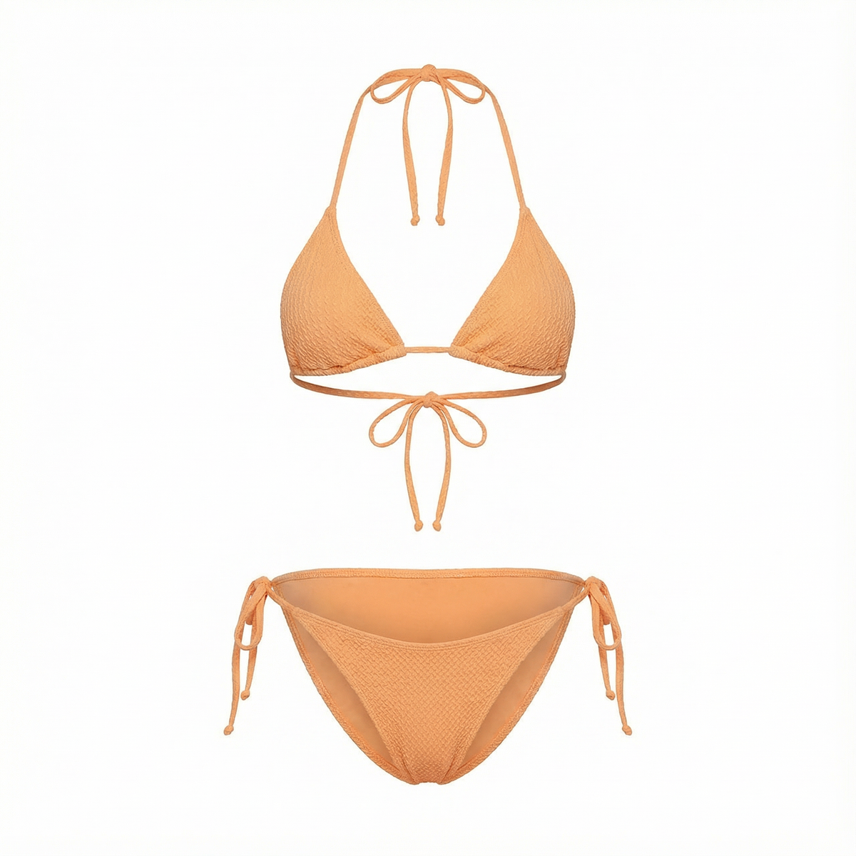 Benji Textured Bikini Top