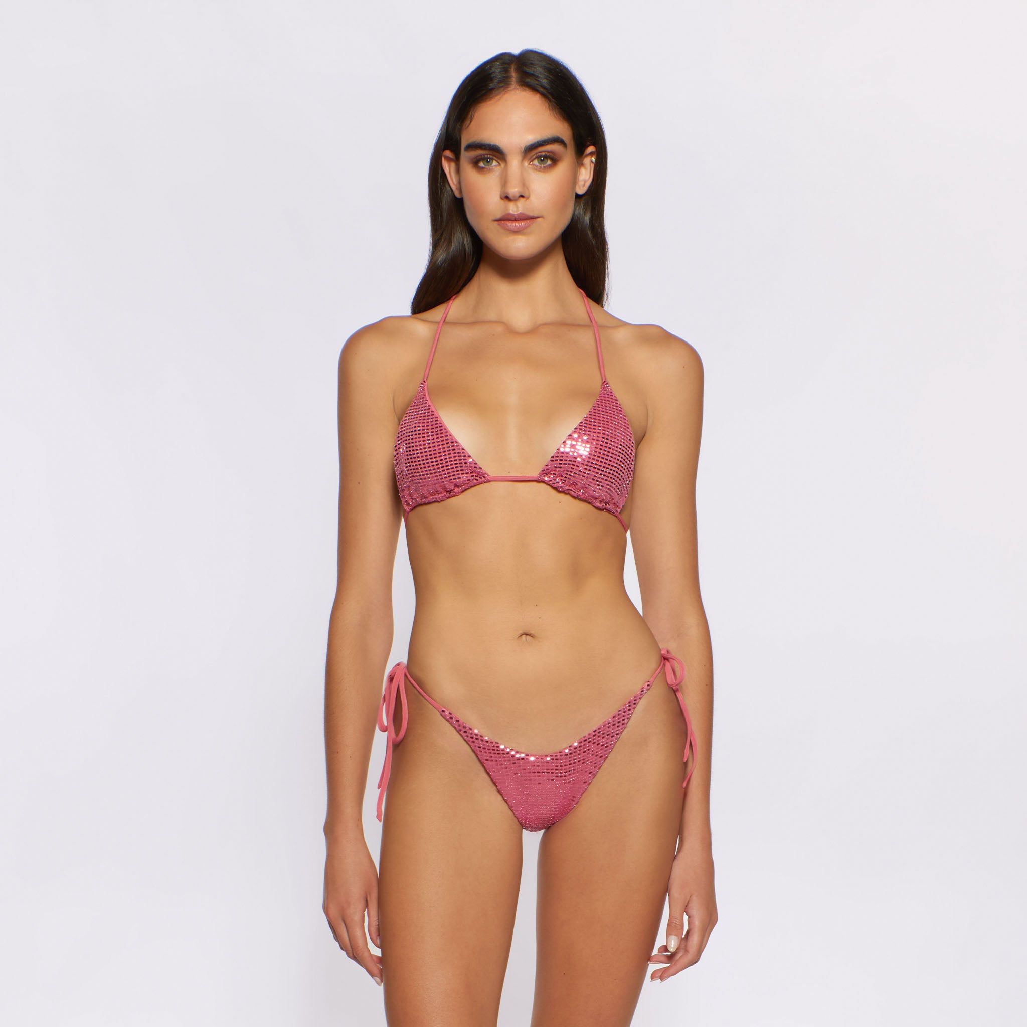 Benji Mirrored Bikini Top