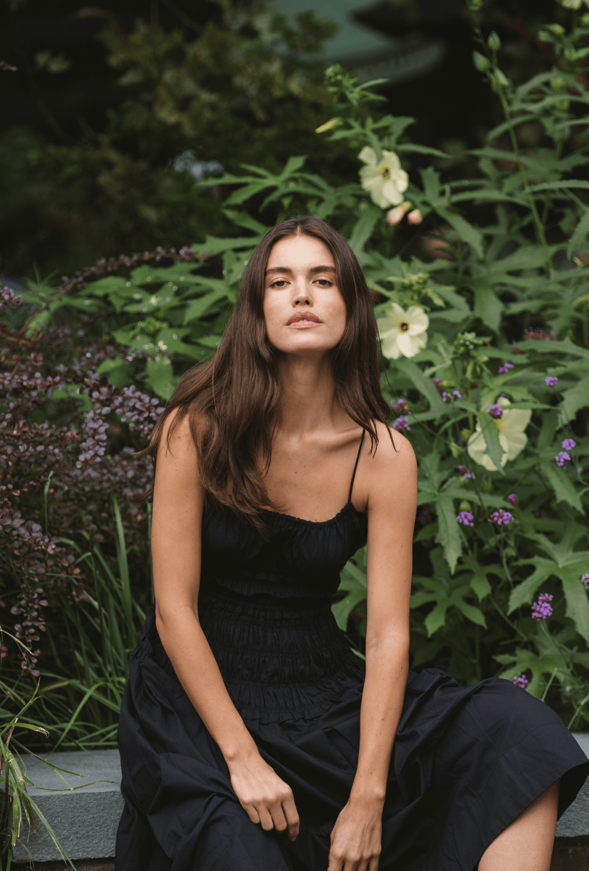 The Amelia Dress in Black