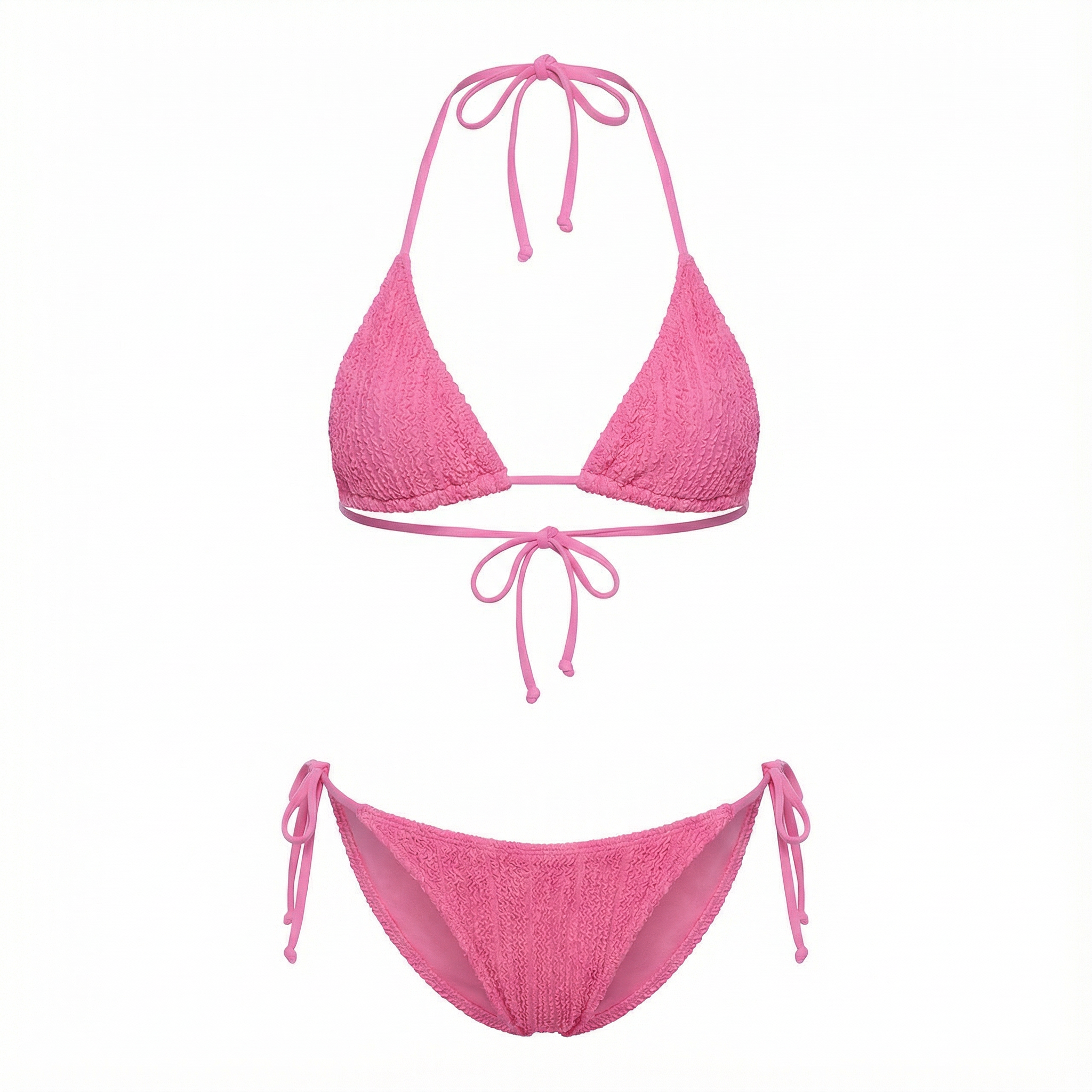 Benji Textured Bikini Top