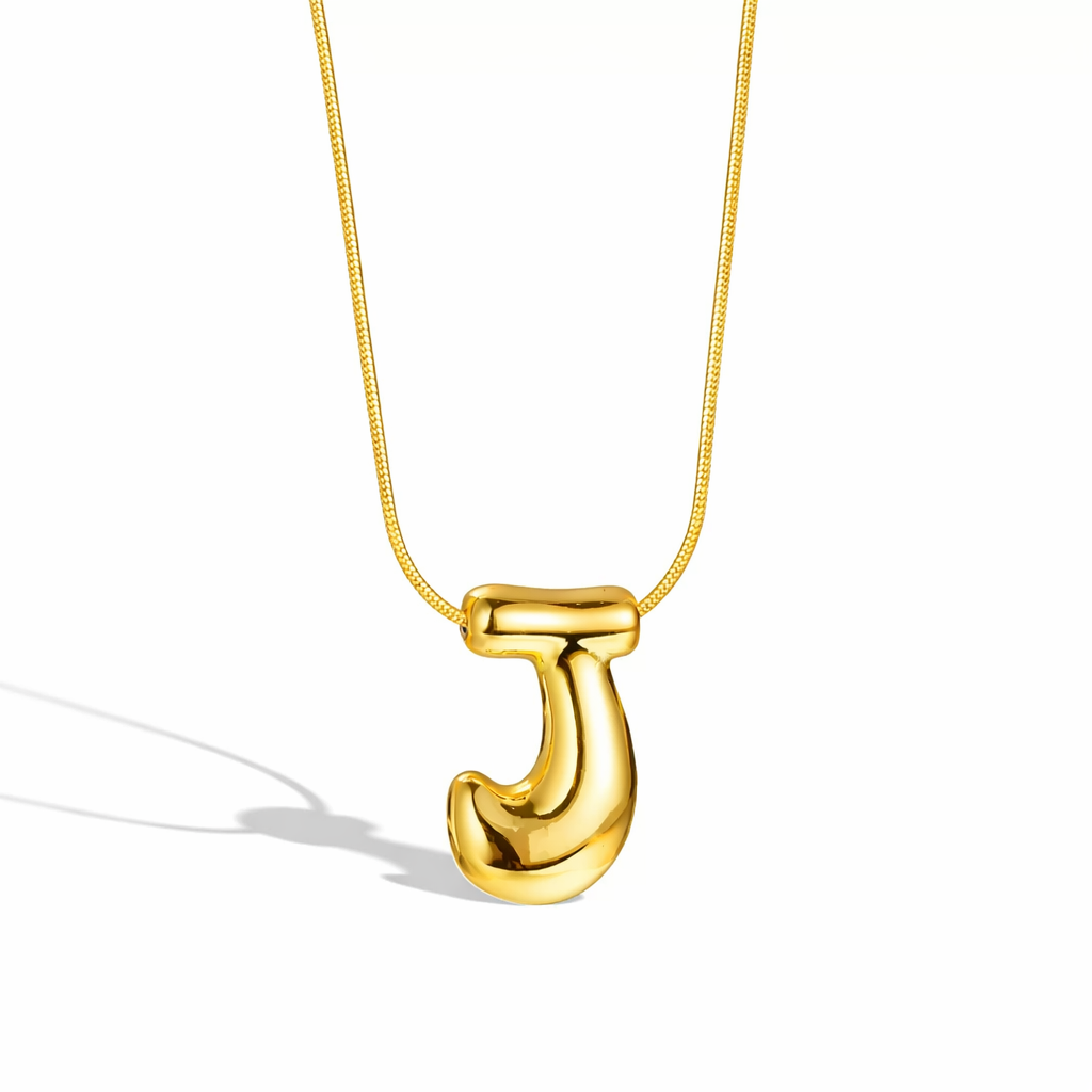 Alphabet Necklace V2 (Pendant + Chain)