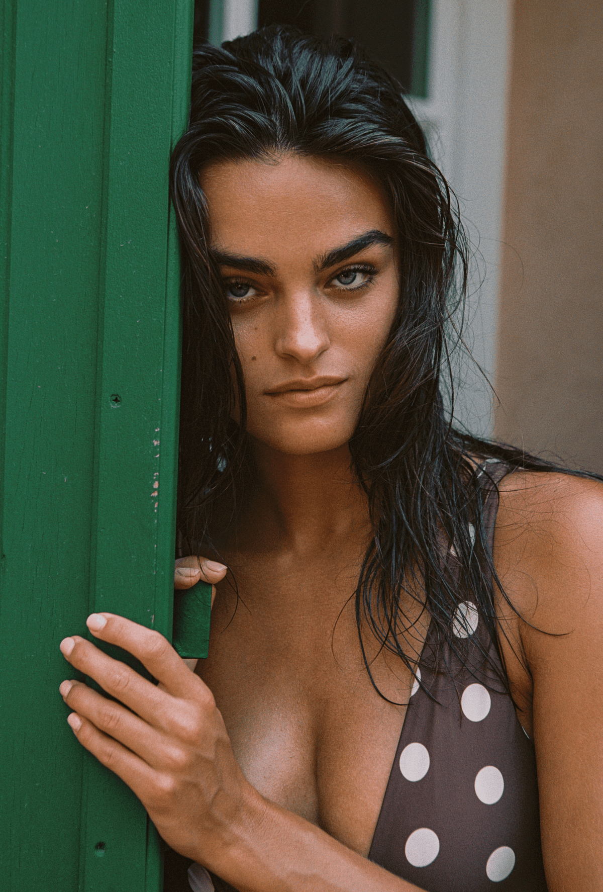 The Olivia One Piece in Polka Dot