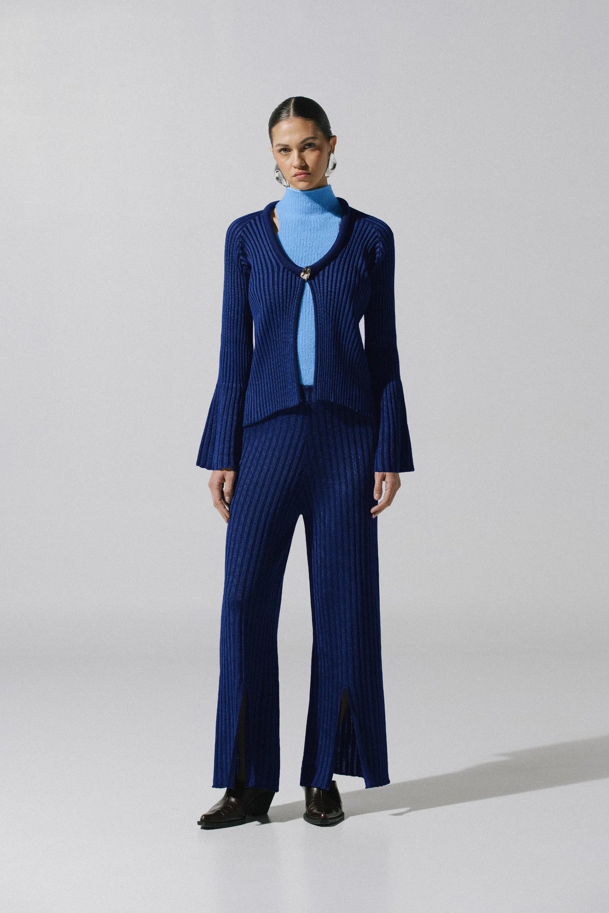 Lotus Sweater by Baobab paired with pants, casual style and Baobab hardware.