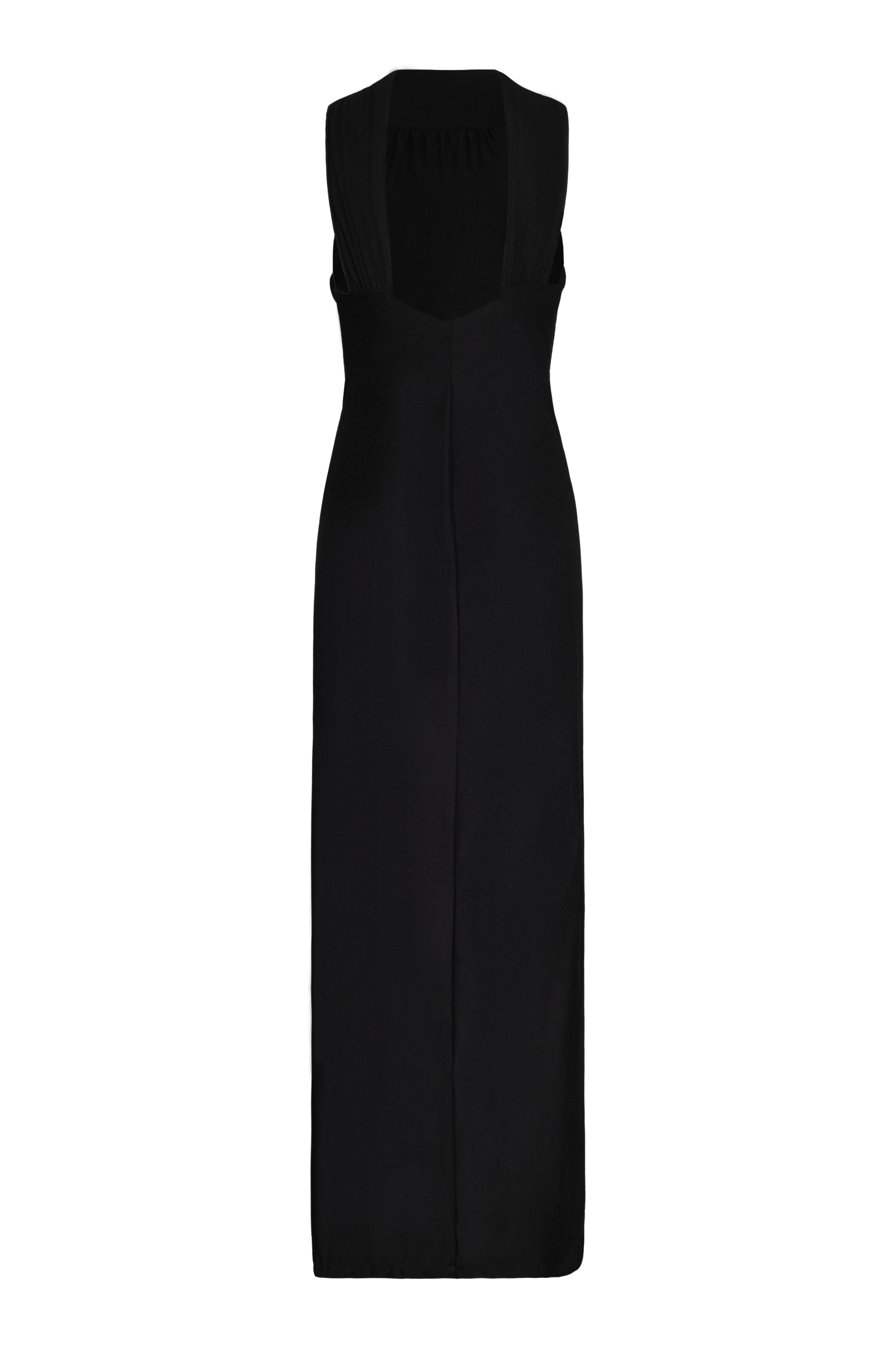 Rosales Jersey Maxi Dress / Black