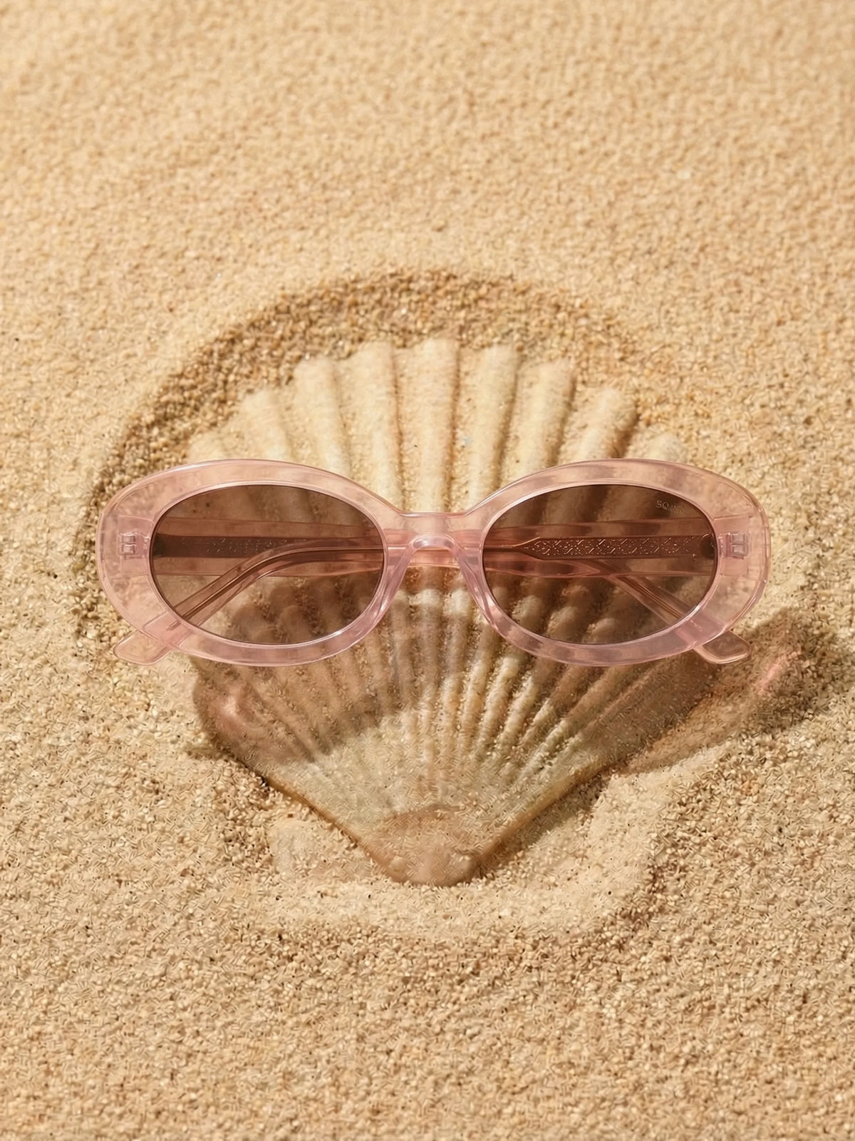 Oceanus x SOJOS Veronica Sunglasses Pink