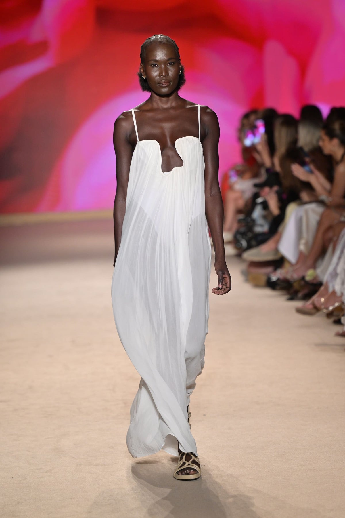Wave Dress | White