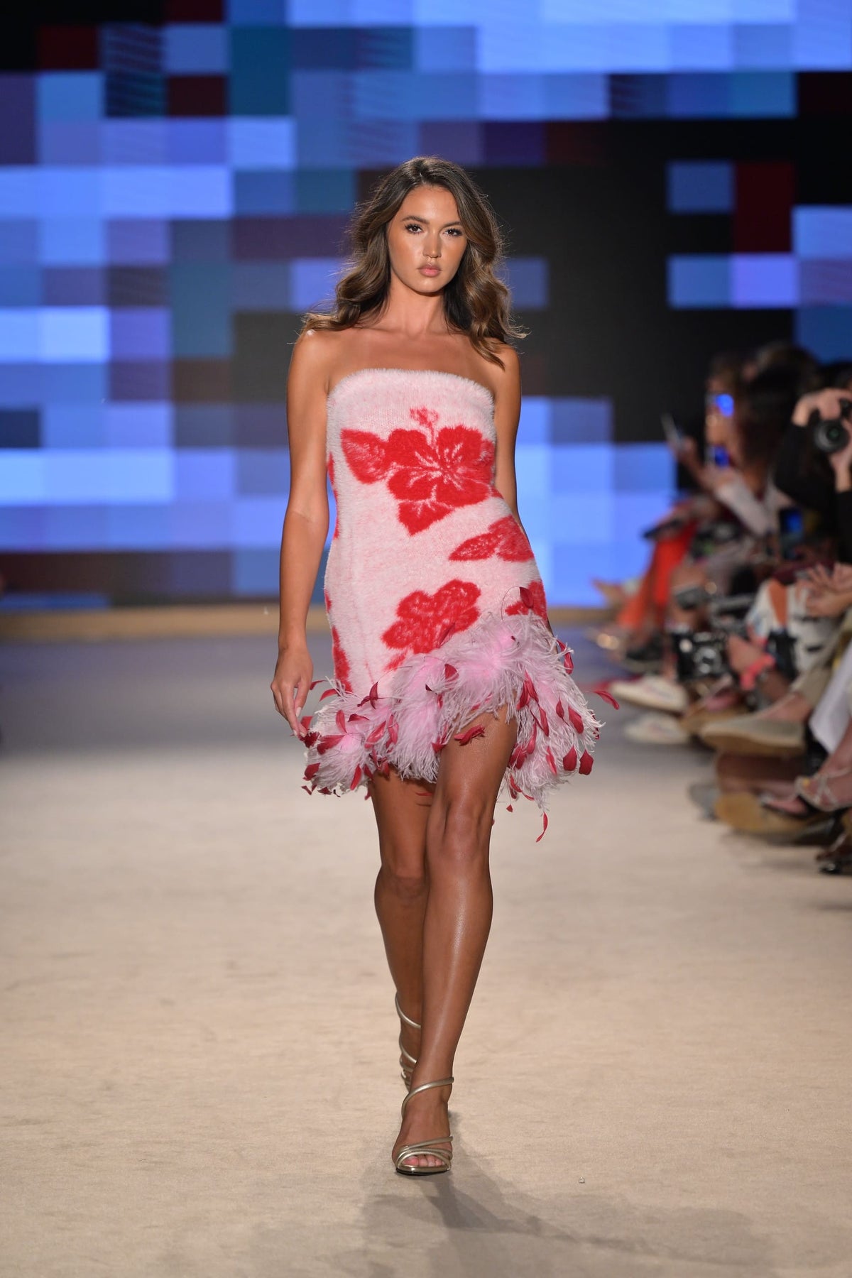 Laurie Hibiscus Dress | Pink