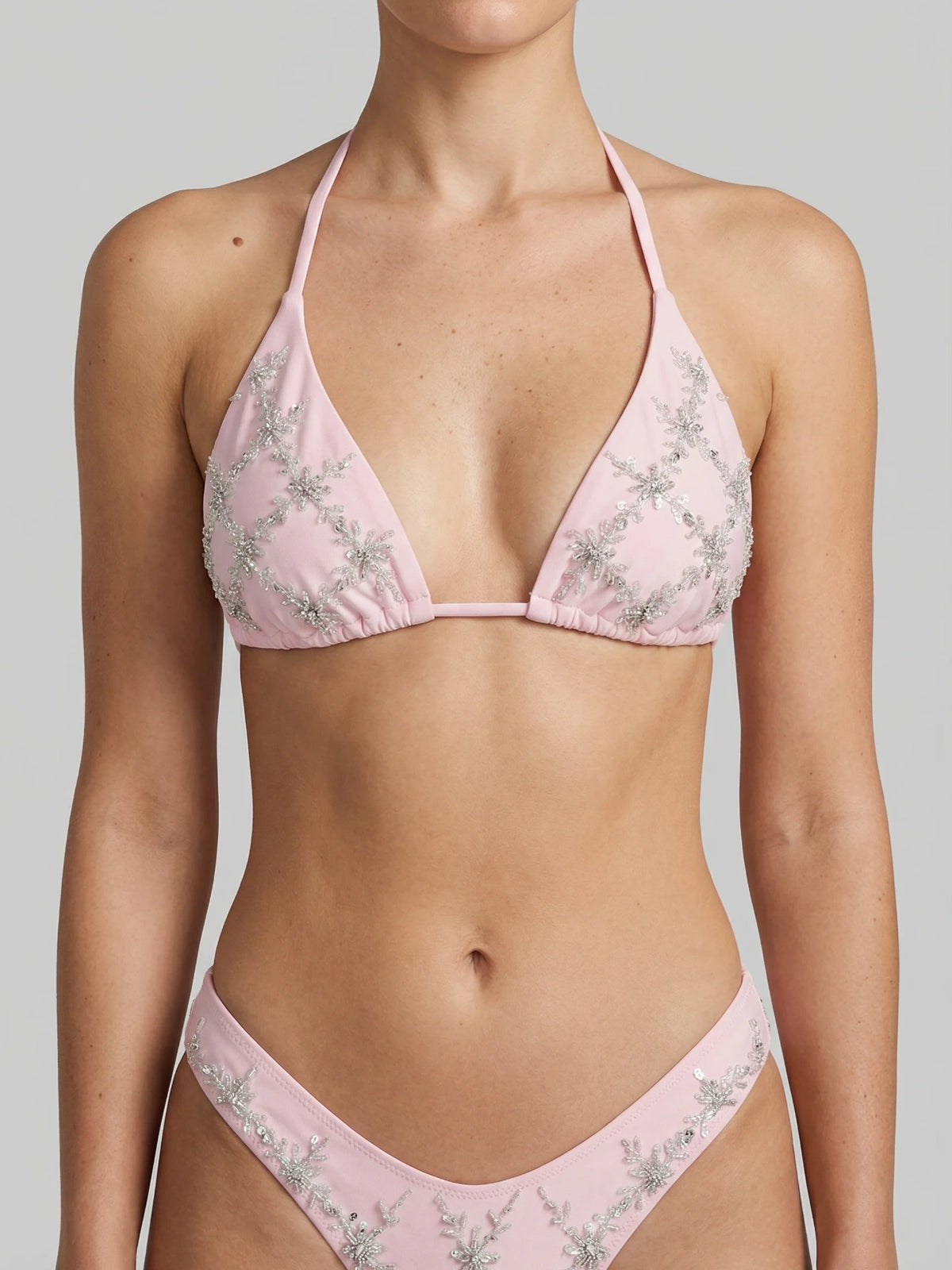 Rose Flattering Bikini Bottom | Pink