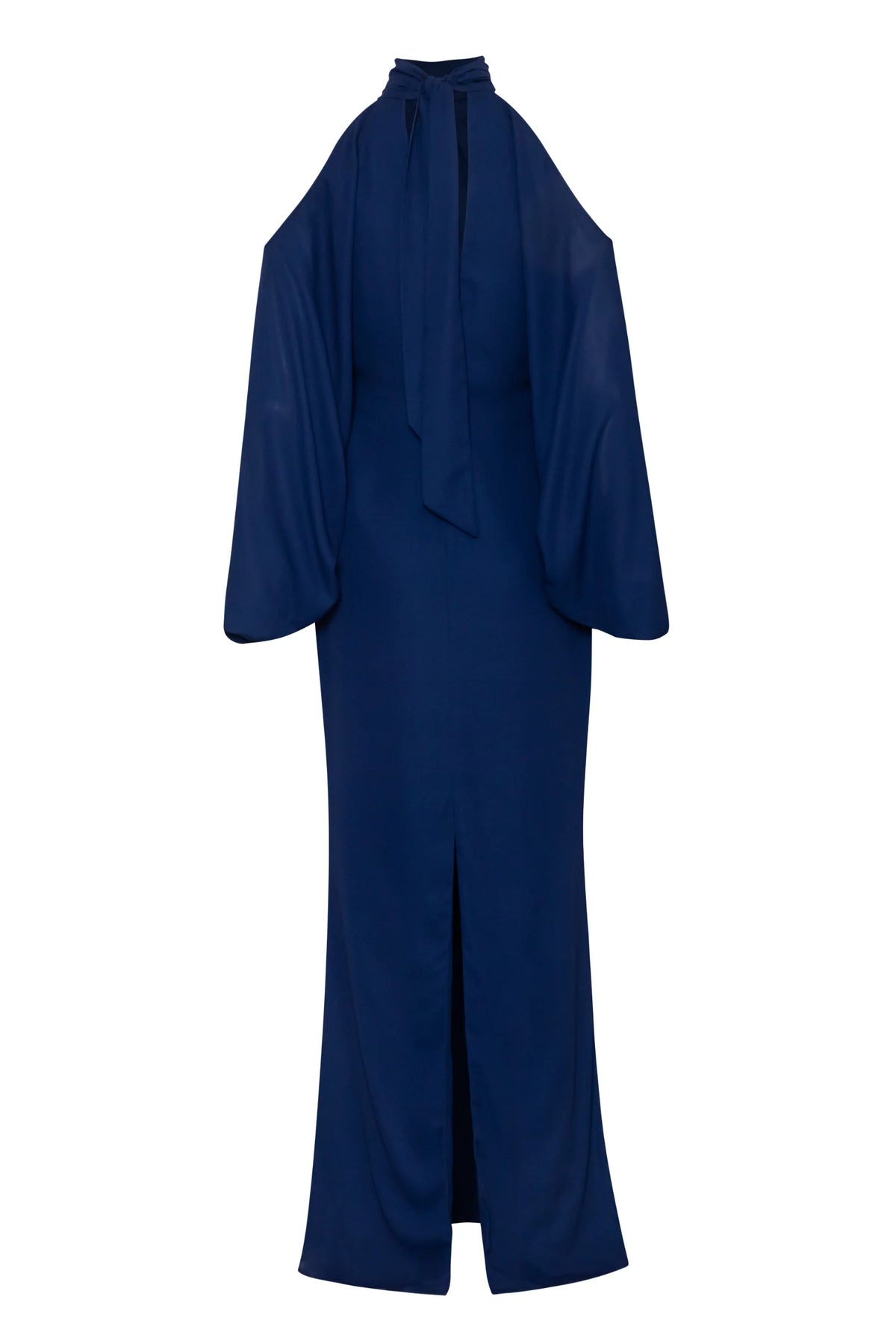 Biscay Dress by Baobab, Open back with Back zipper closure and Back slit.