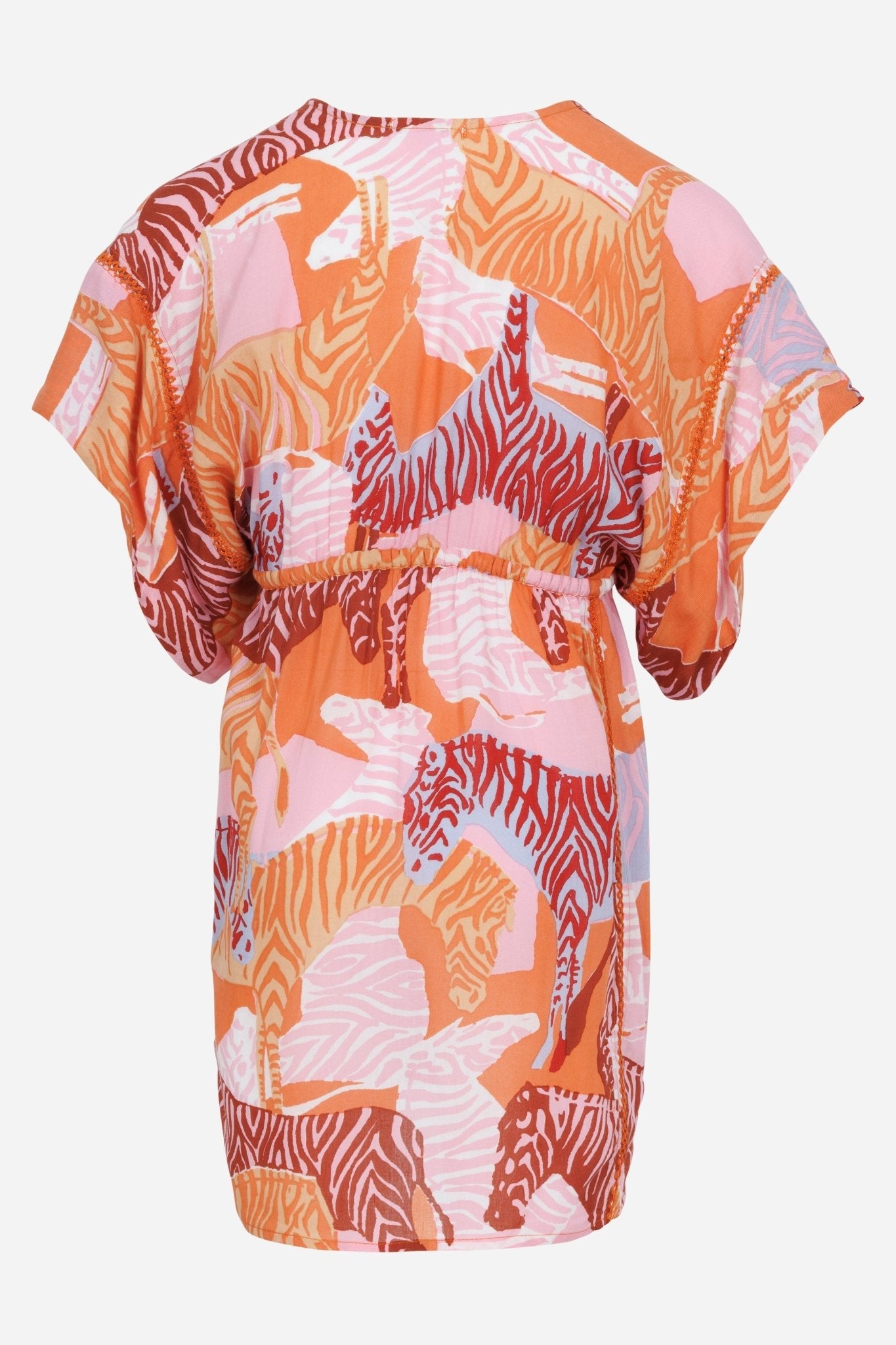 Kaftan Amaya for girls - Pink Ashanti - Poupette St Barth