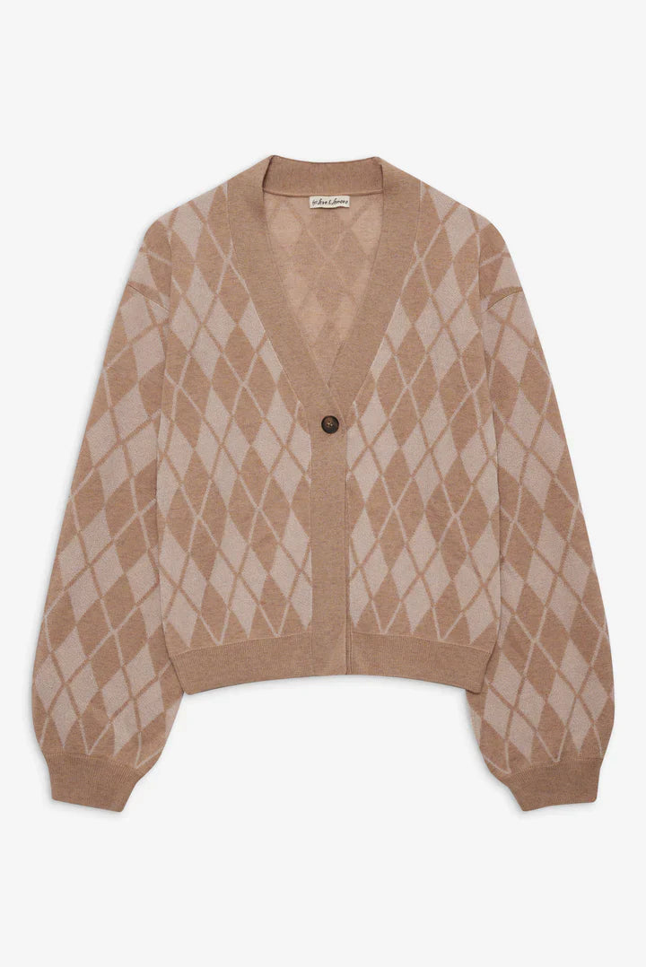 Cassidy Argyle Cardigan | For Love & Lemons