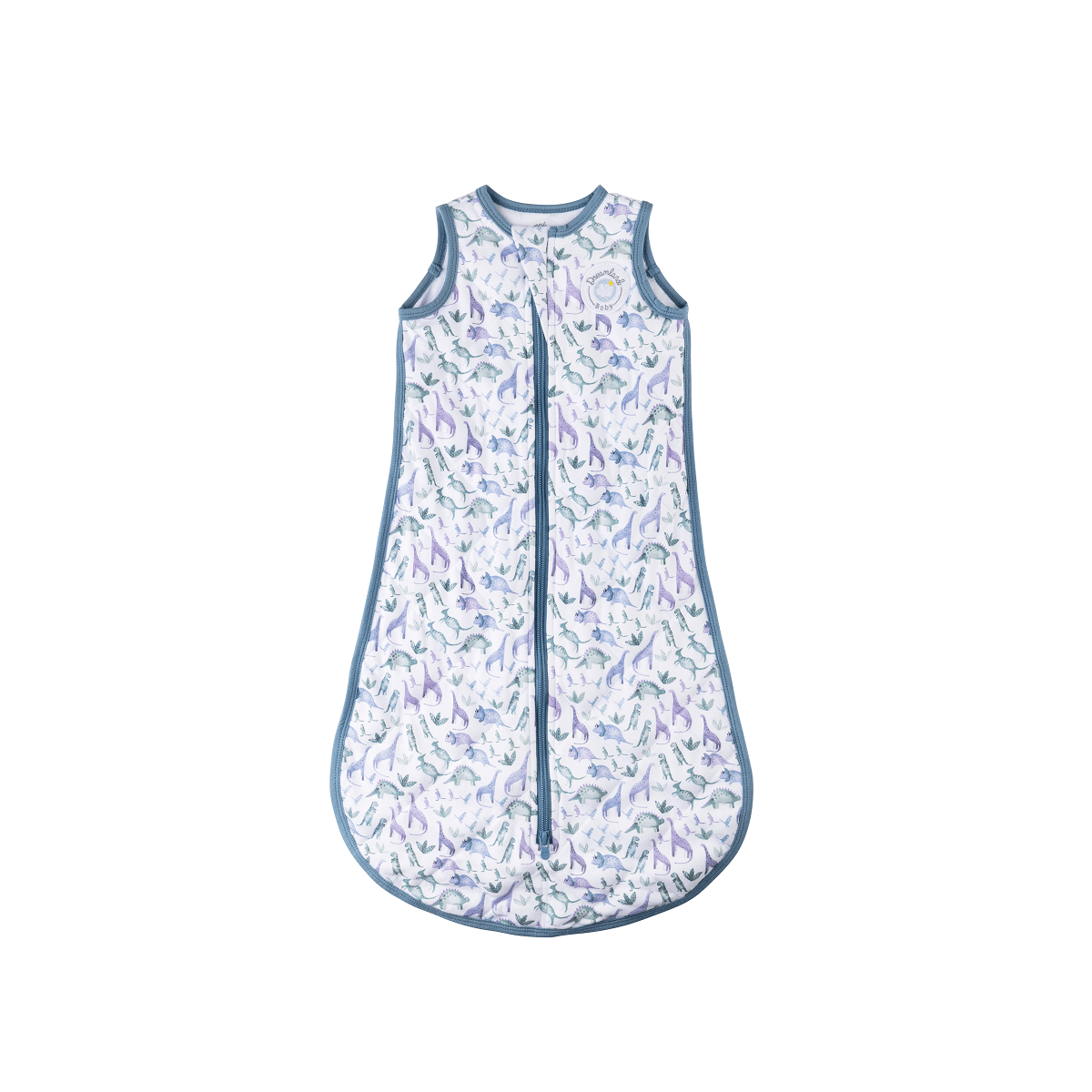 Bamboo Classic Sleep Sack (Non-weighted) - Dino Blue