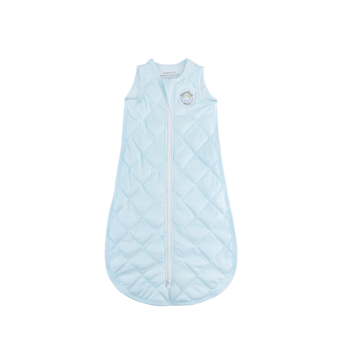 Bamboo Classic Sleep Sack (Non-weighted) - Delicate Blue Stripe