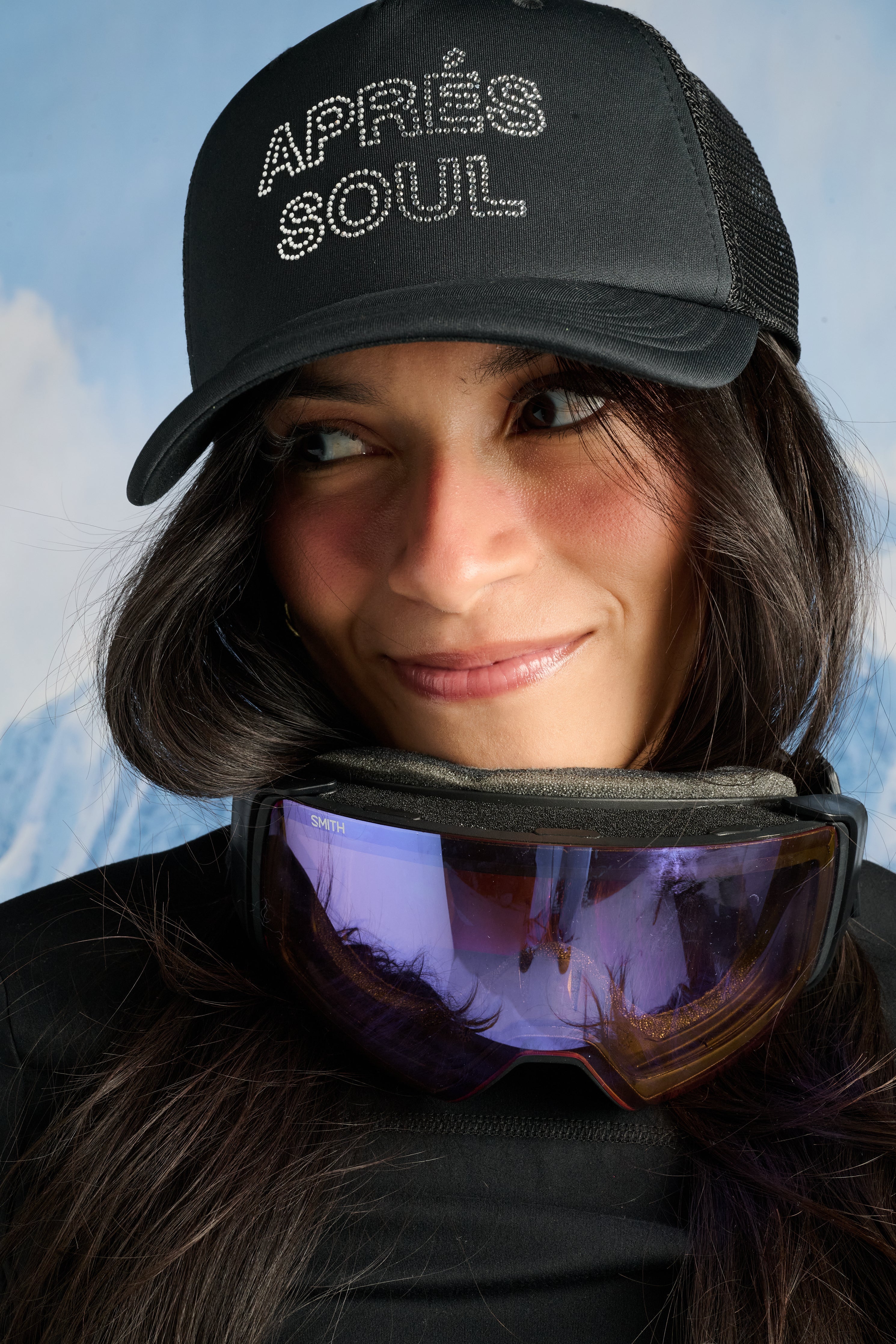Apres Soul Rhinestone Trucker | Soul by SoulCycle
